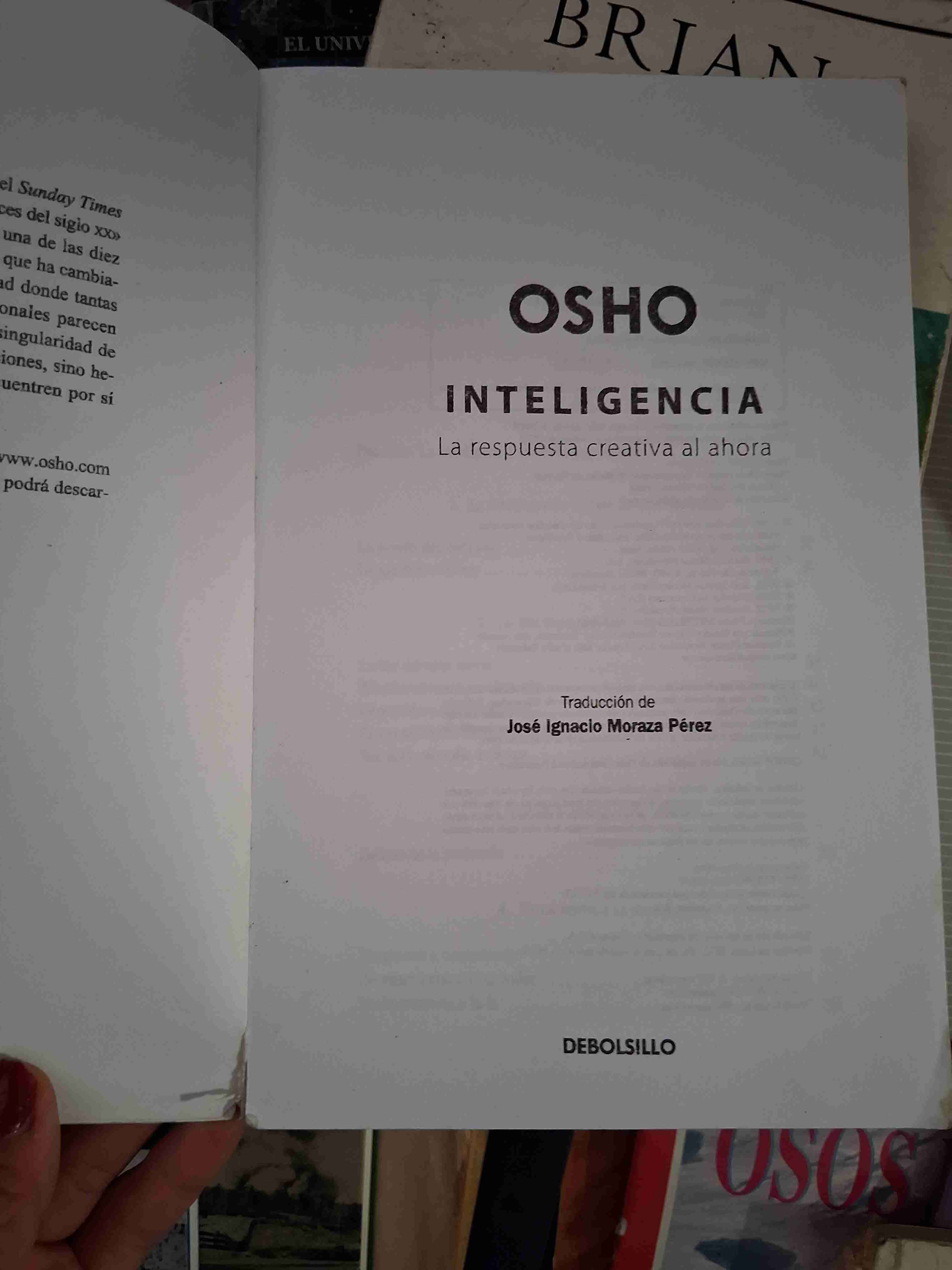 Libro Osho Inteligencia - miniatura 2