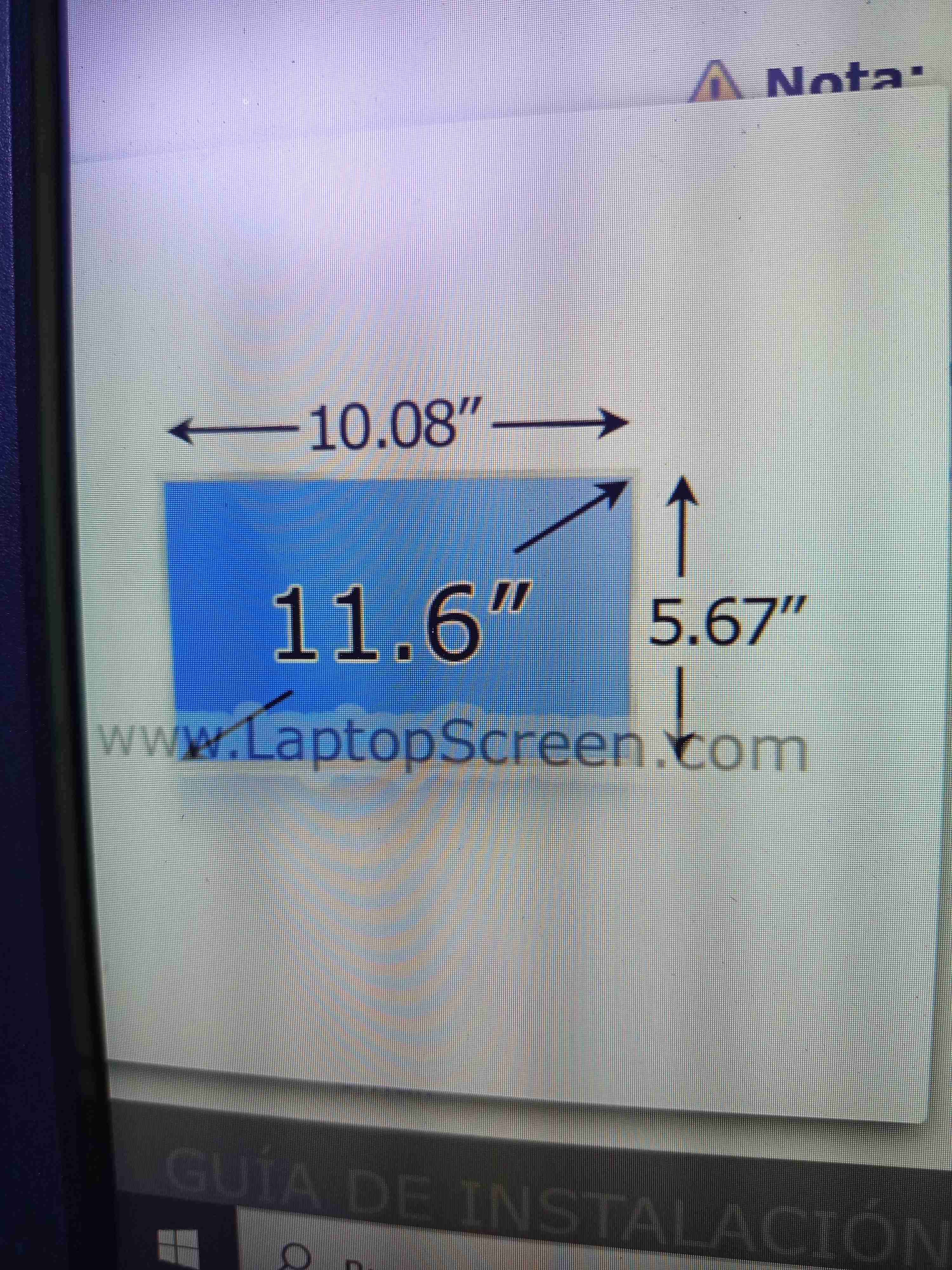 Pantalla Led 11.6 , 30 pines 1366x768 - miniatura 5