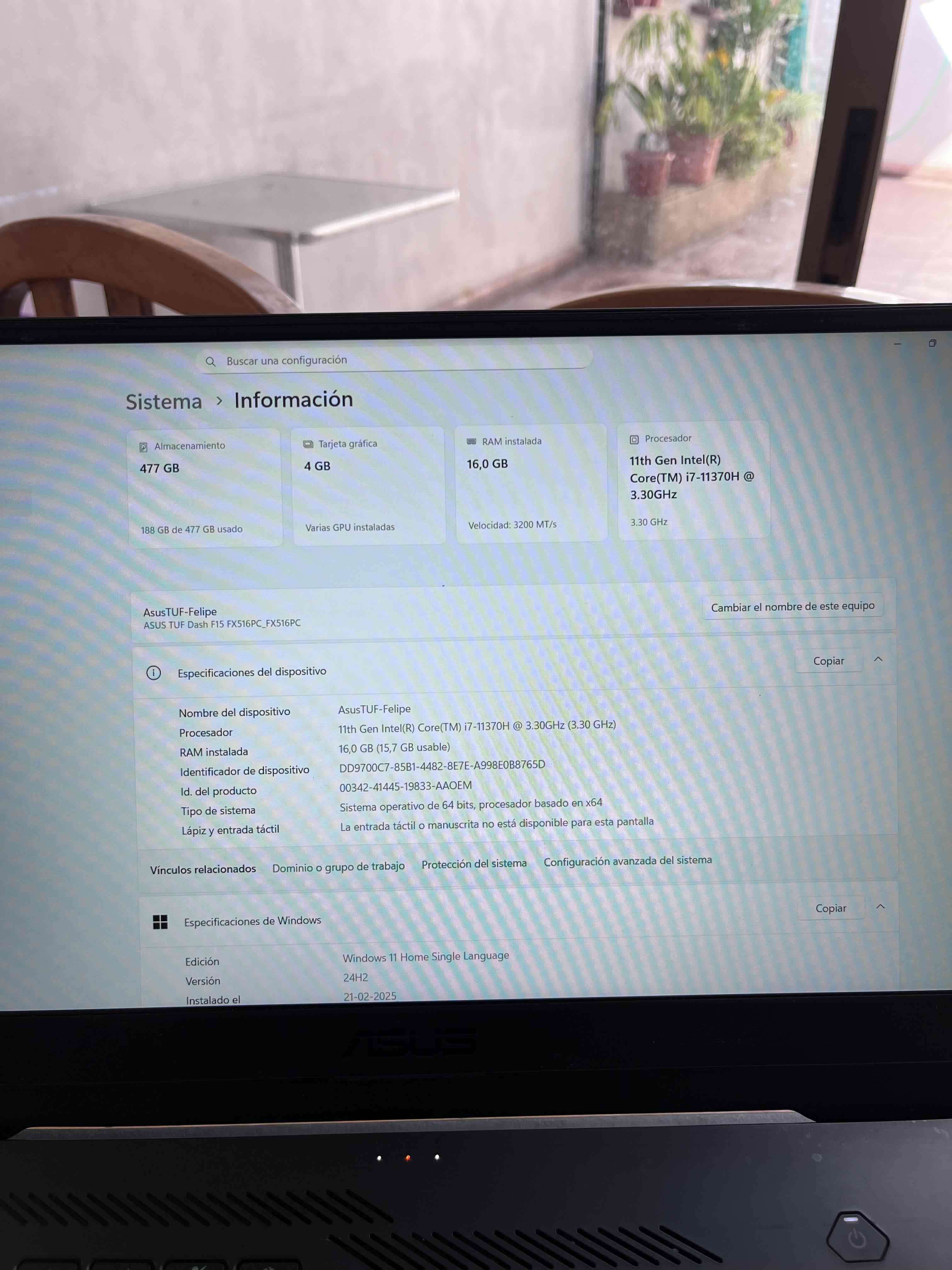 ASUS TUF Dash F15 - miniatura 2