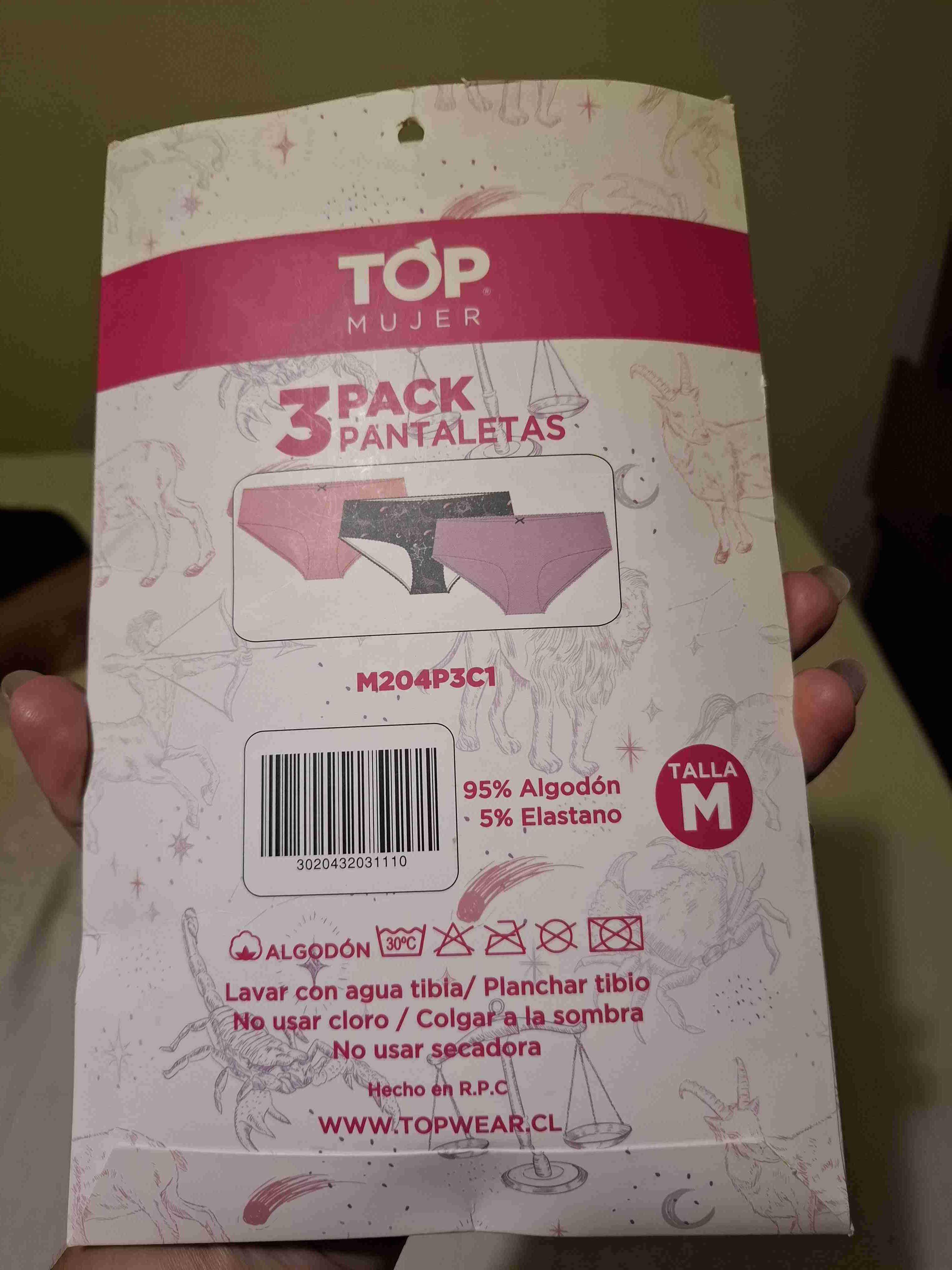 Pack 3 pantaleta top mujer - miniatura 2