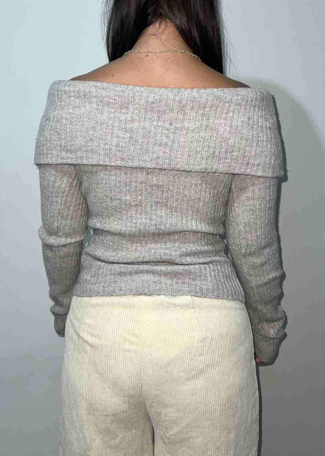 Polera gris de H&M - miniatura 3