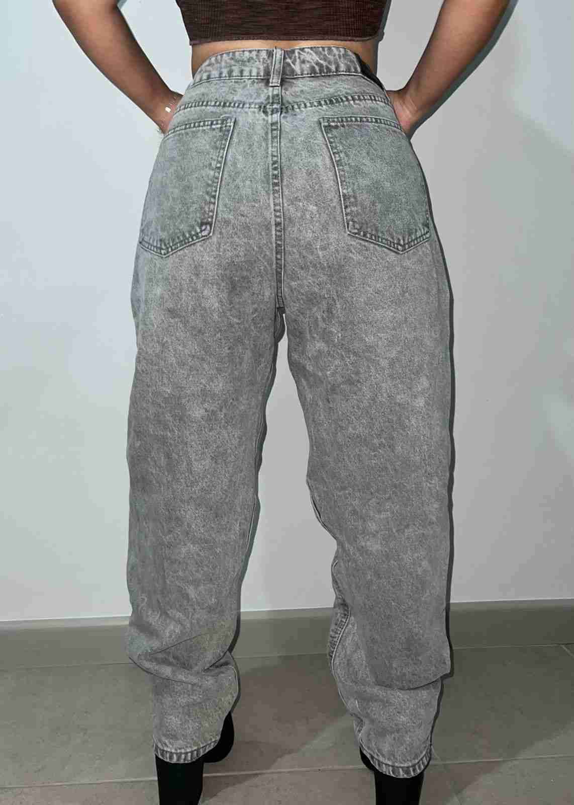 Jeans gris Alaniz mom - miniatura 2