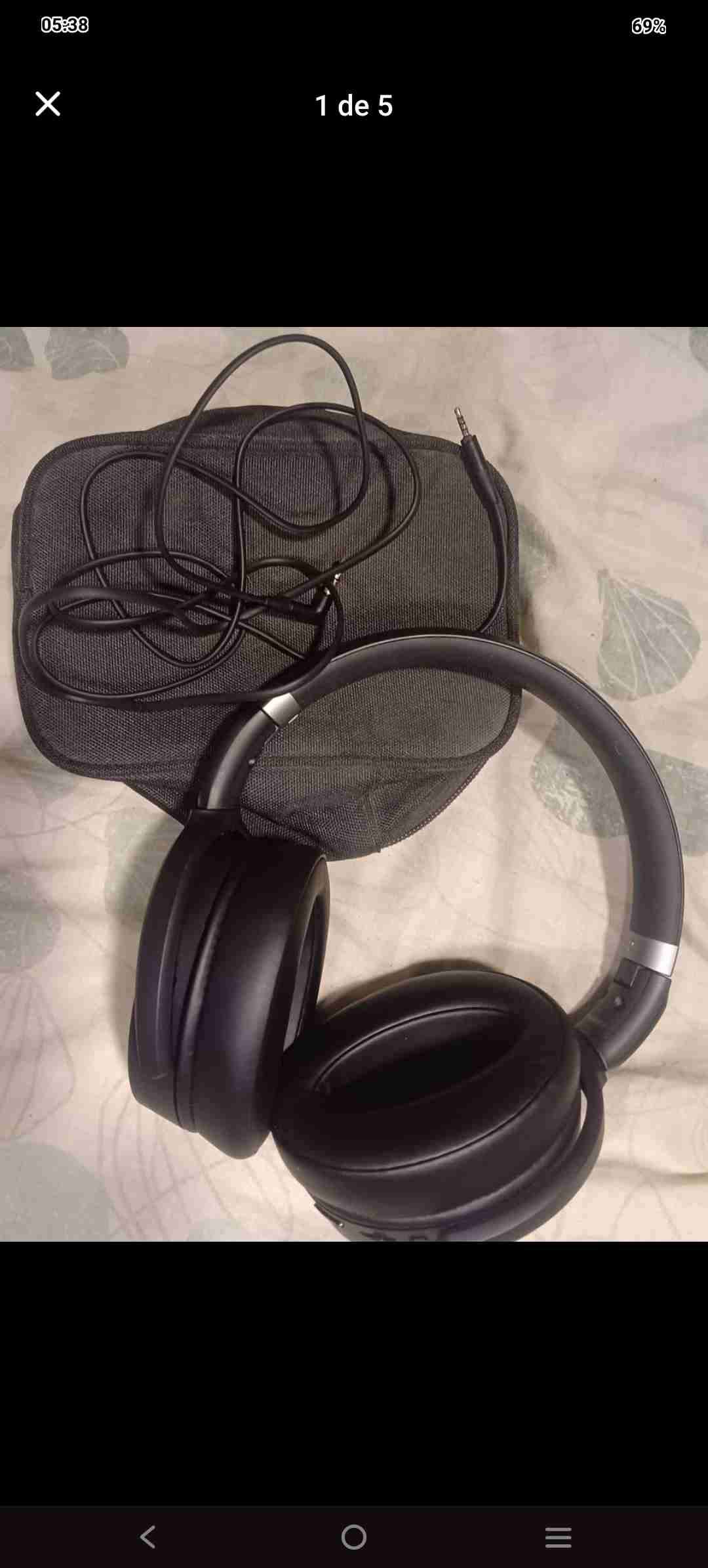 Audífonos Sennheiser HD 450BT Originales - Negros
