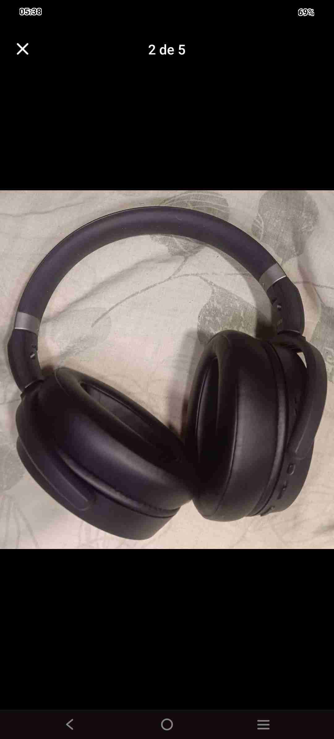 Audífonos Sennheiser HD 450BT Originales - Negros - miniatura 2