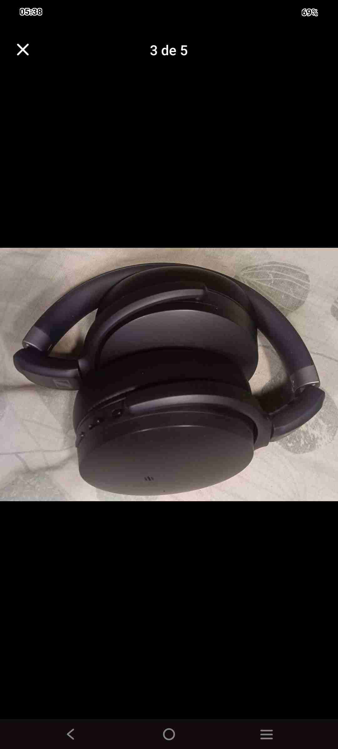 Audífonos Sennheiser HD 450BT Originales - Negros - miniatura 3