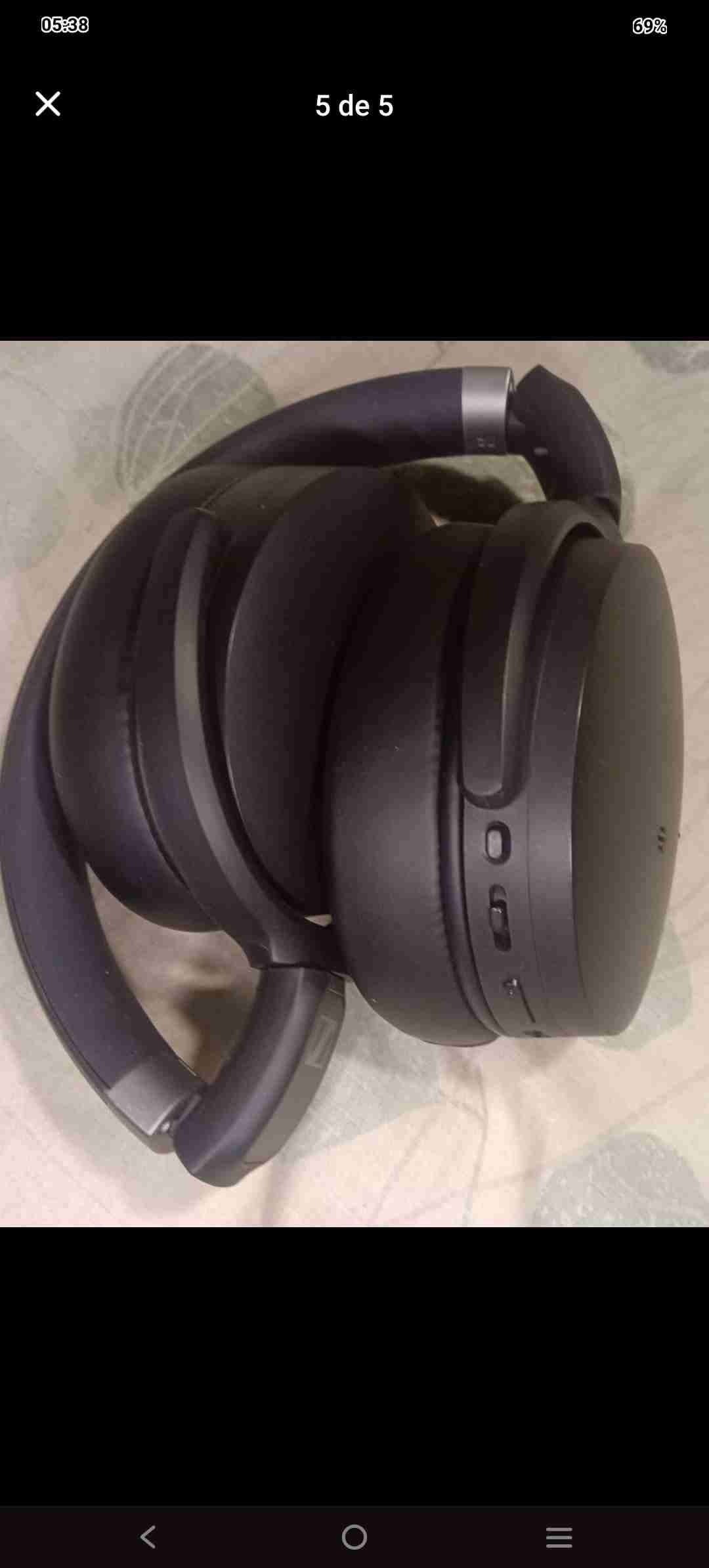 Audífonos Sennheiser HD 450BT Originales - Negros - miniatura 5