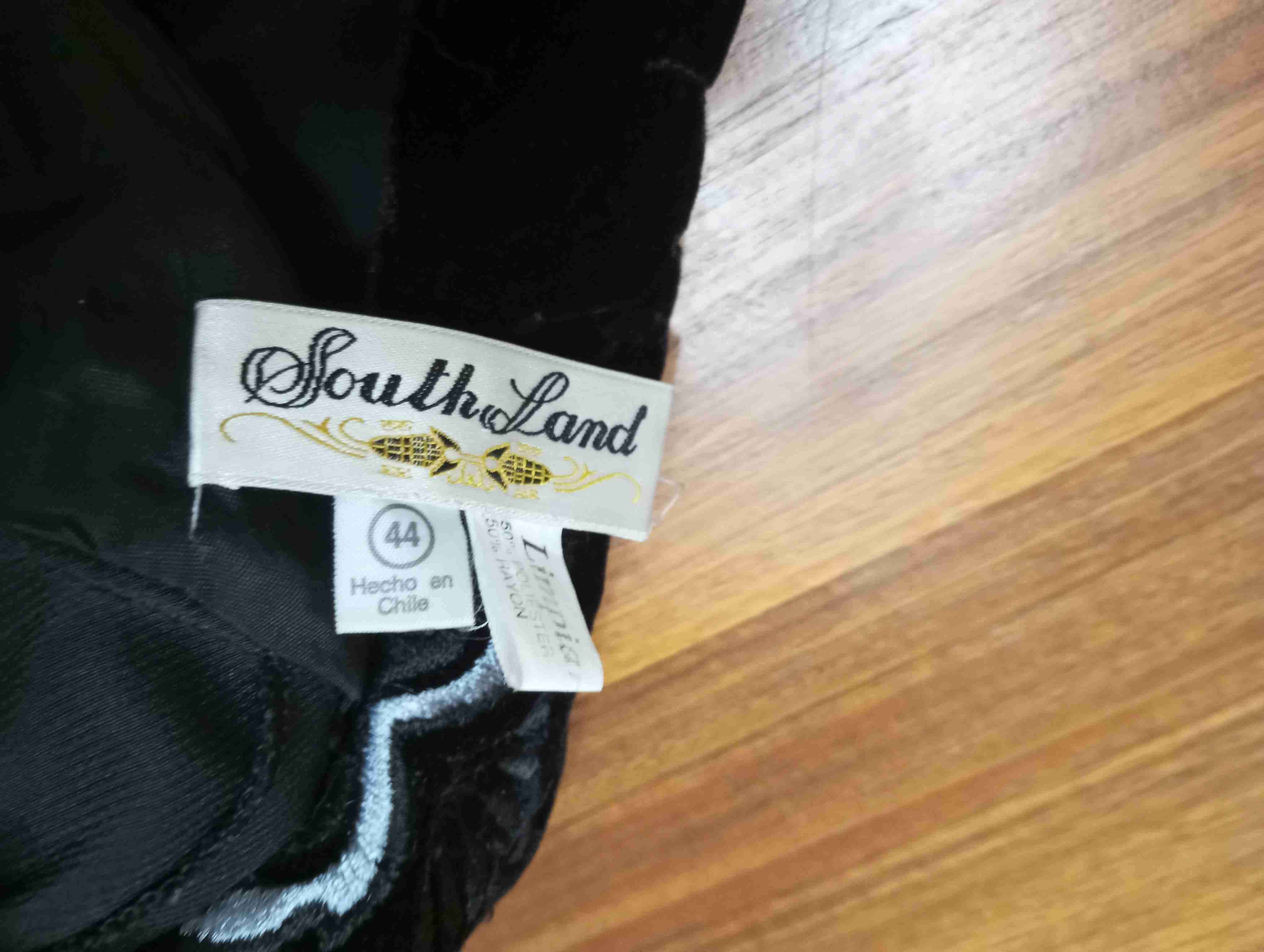 Vestido negro Southland