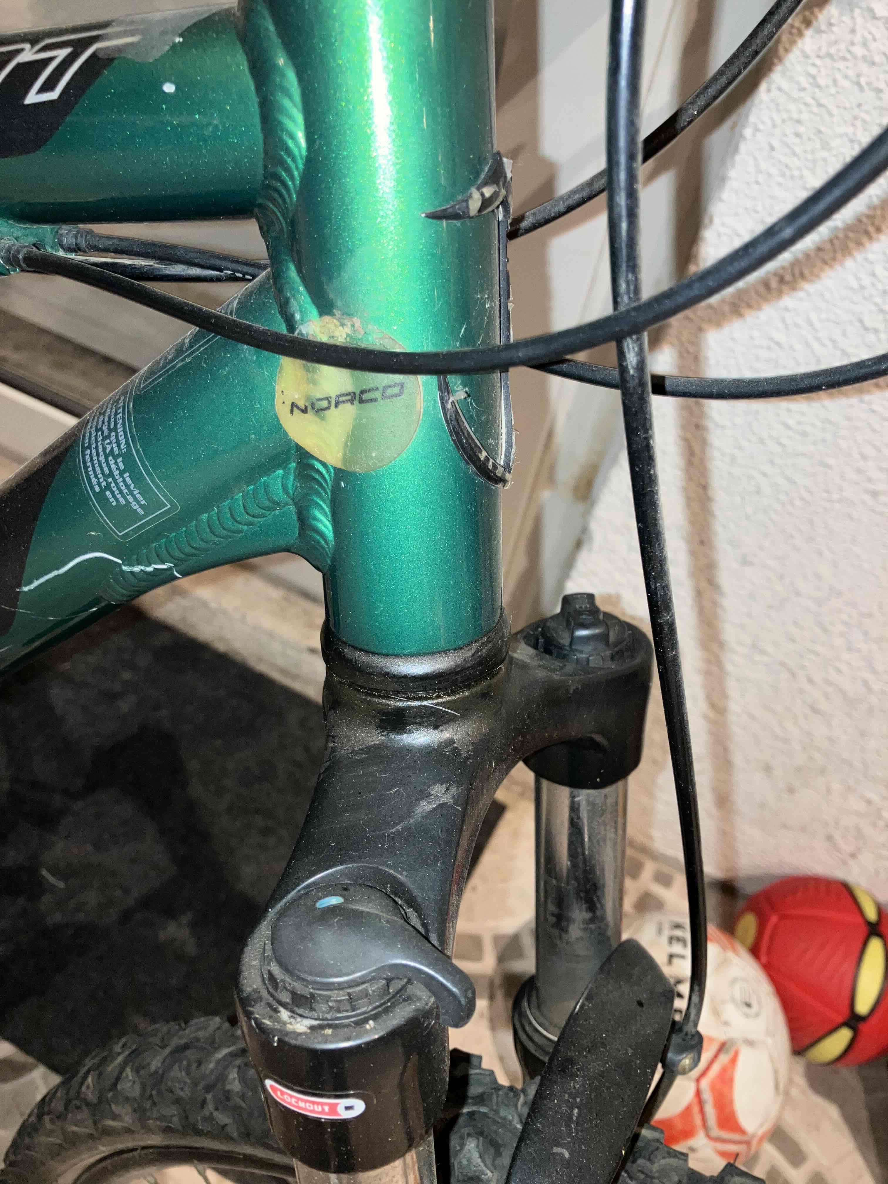 Bicicleta Norco verde montaña - miniatura 4