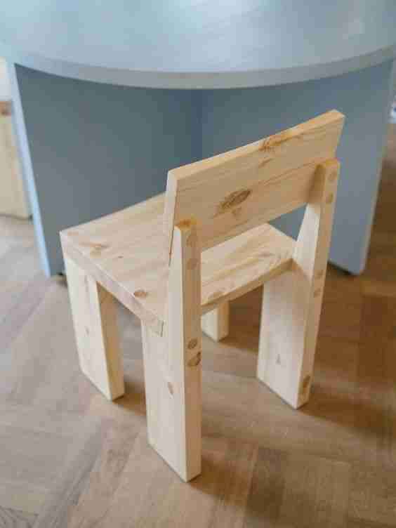 Banquito de baño de bambú - 4