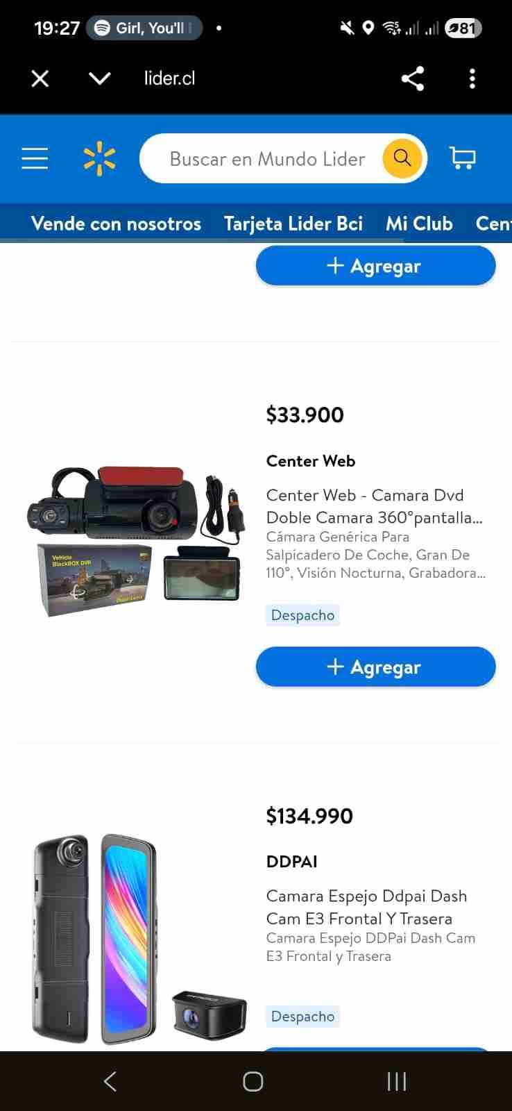 Cámara DVR vehículo Full HD 1080p - miniatura 2