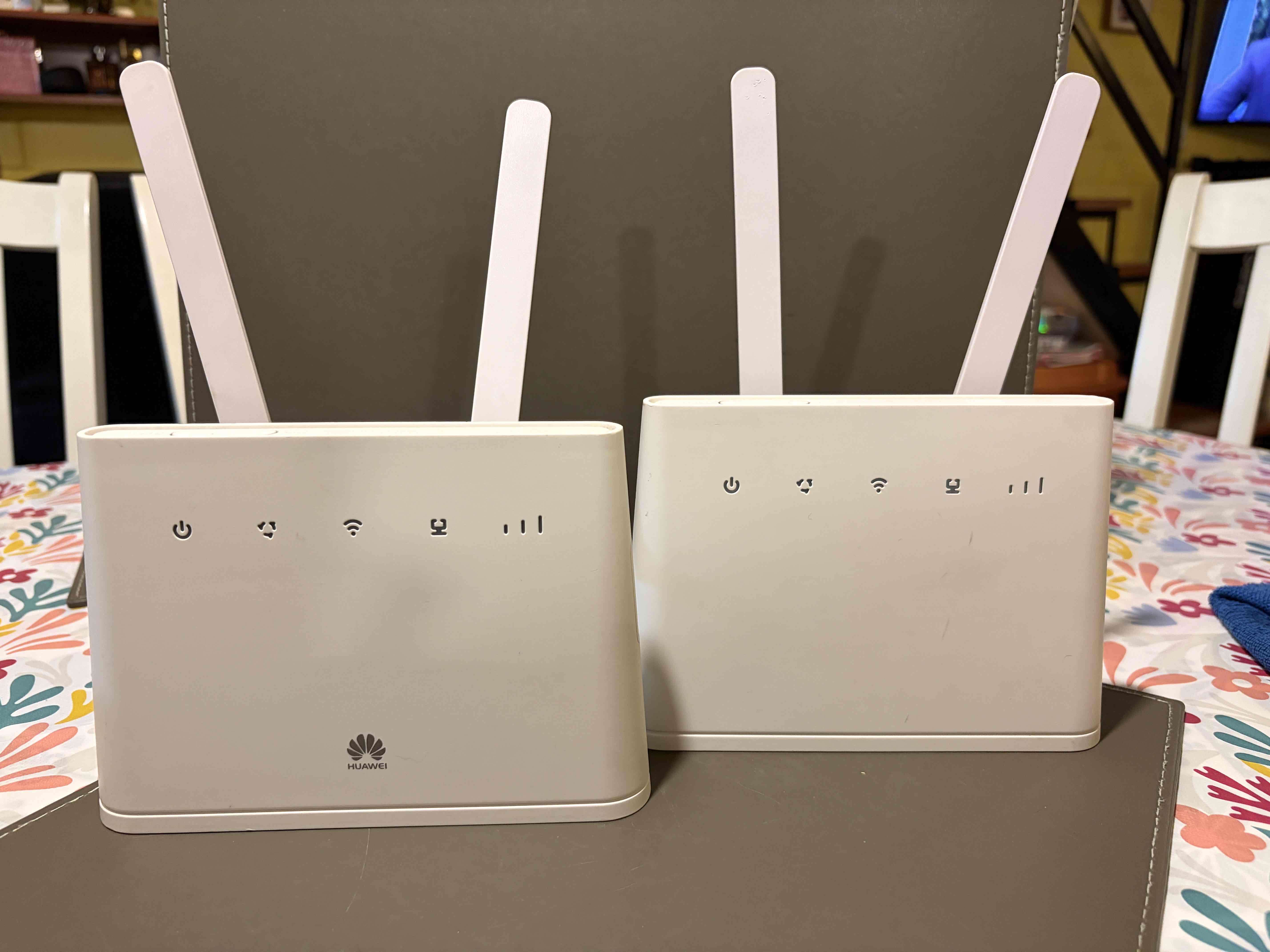 Router Huawei 4G liberados