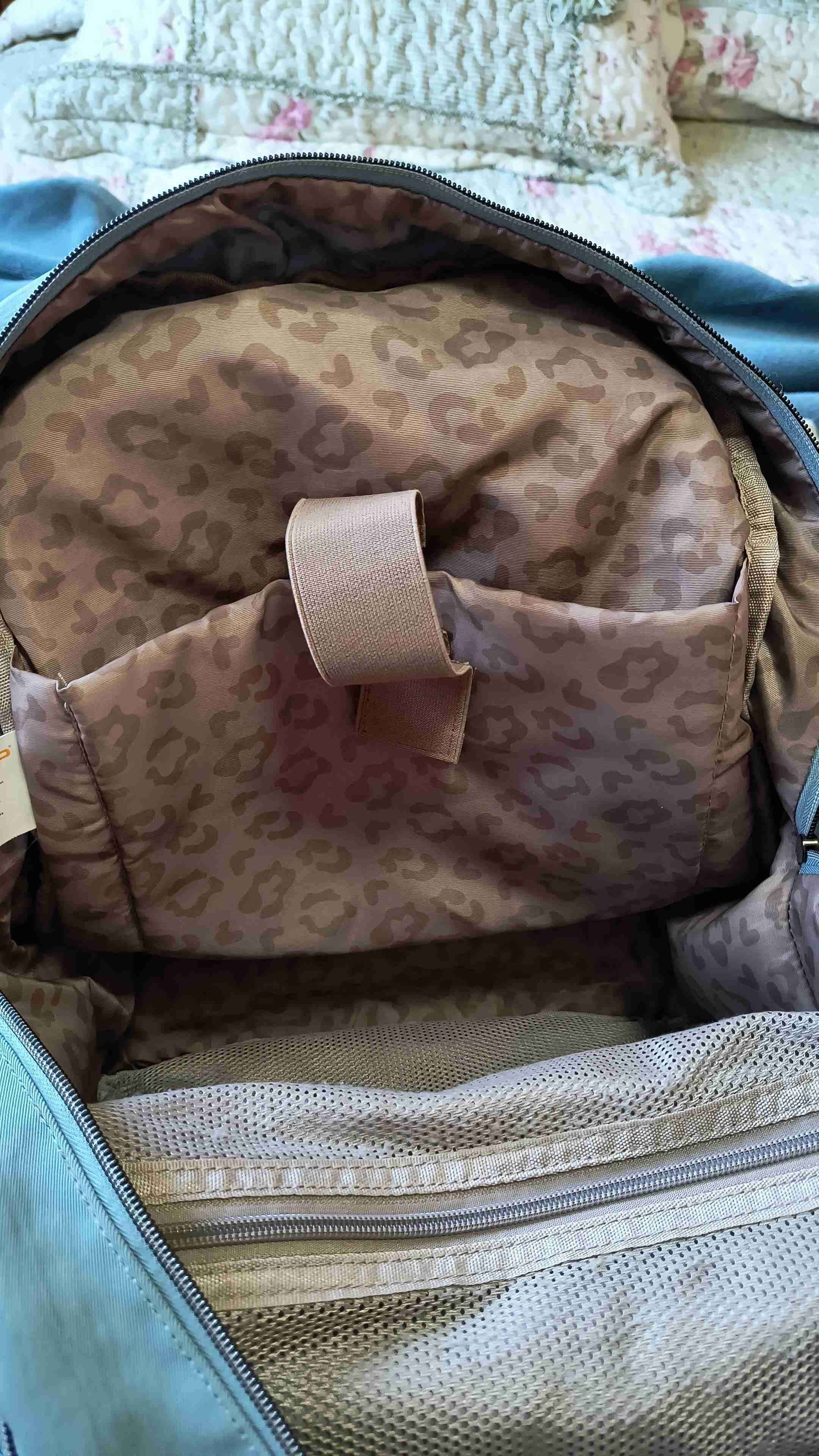 Mochila color celeste - miniatura 3
