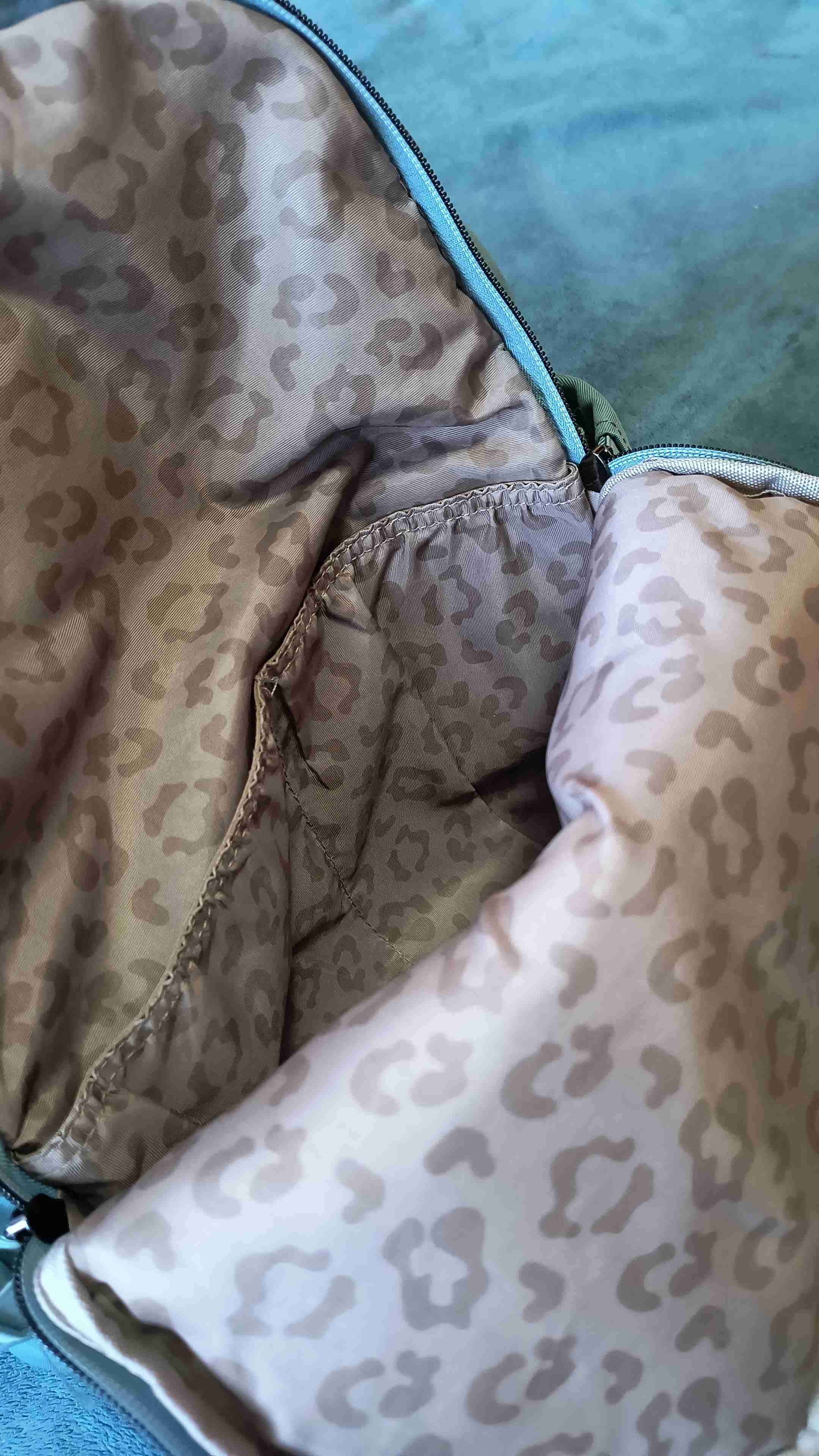 Mochila color celeste - miniatura 5