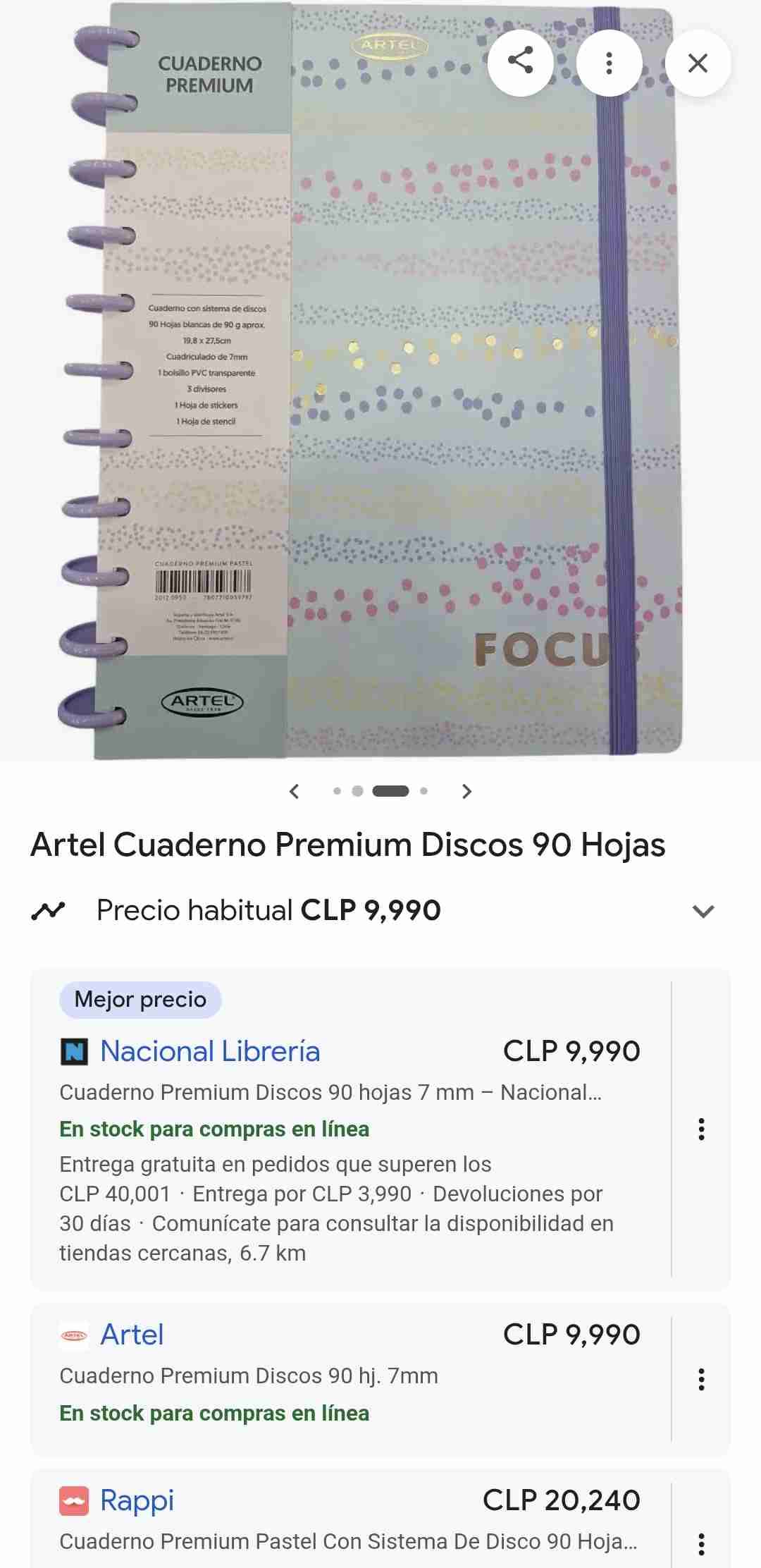 Cuaderno Premium Artel - miniatura 5
