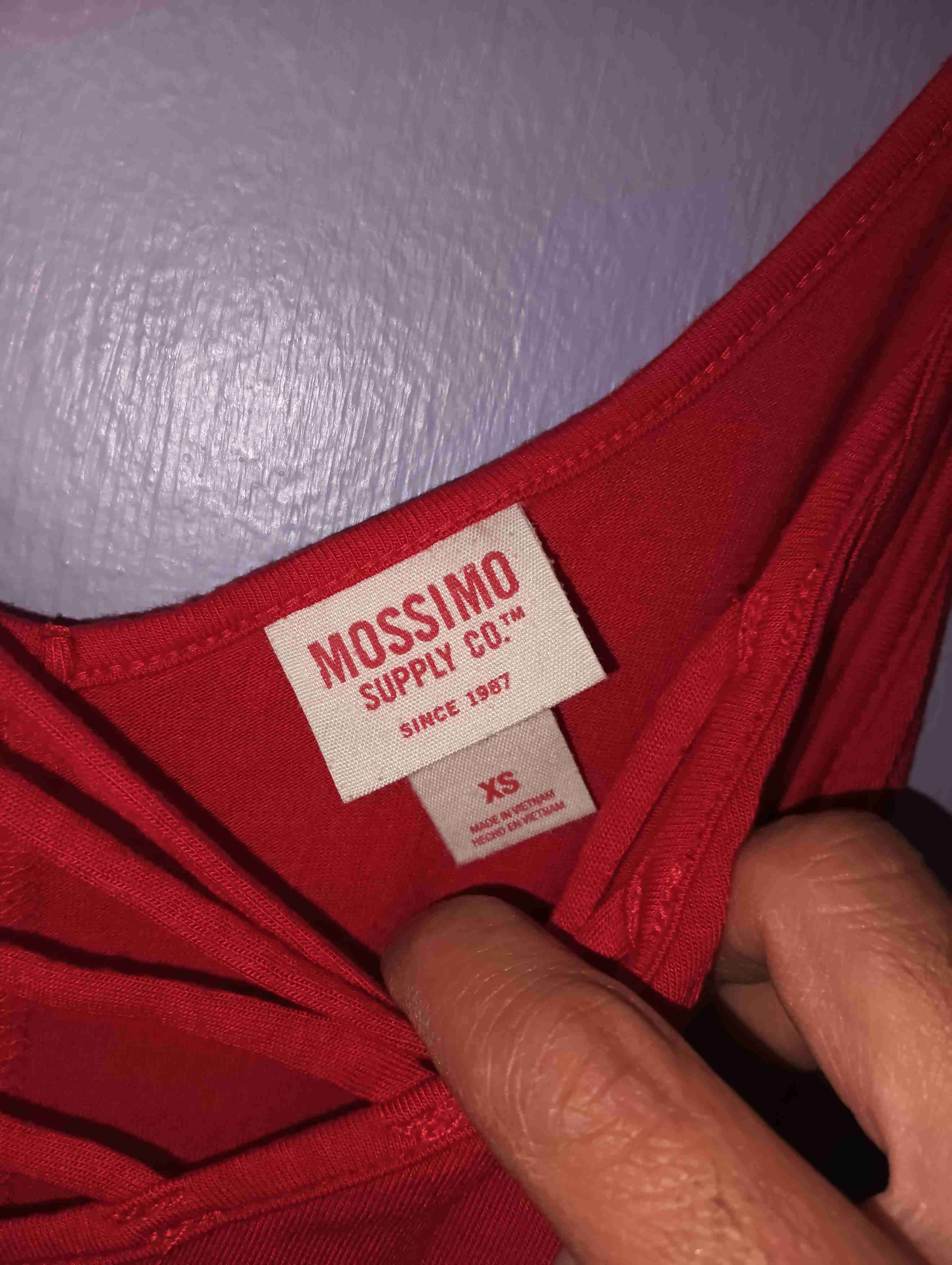 Vestido rojo sin mangas - miniatura 6