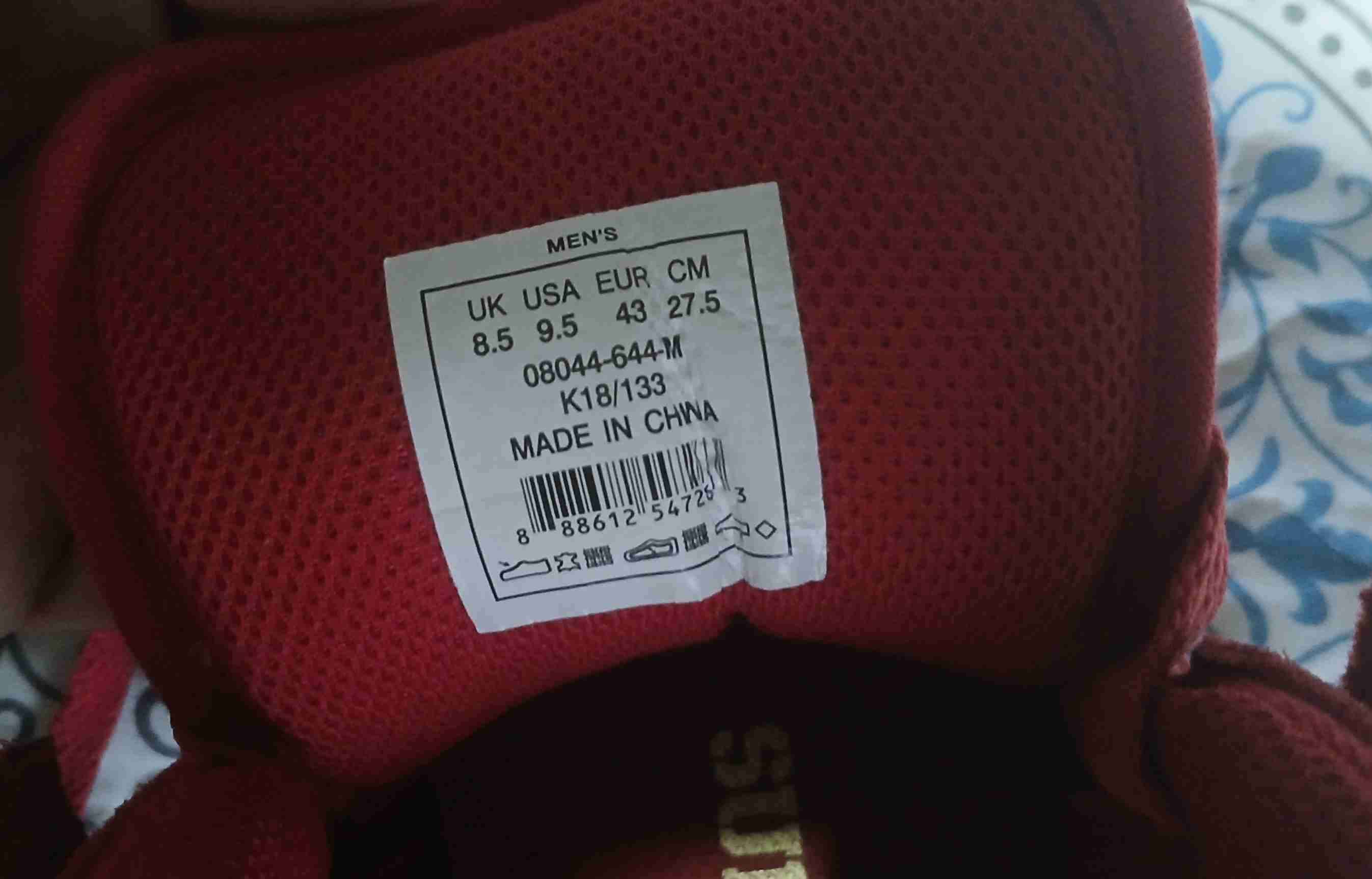 Zapatillas altas rojas Supra - miniatura 3