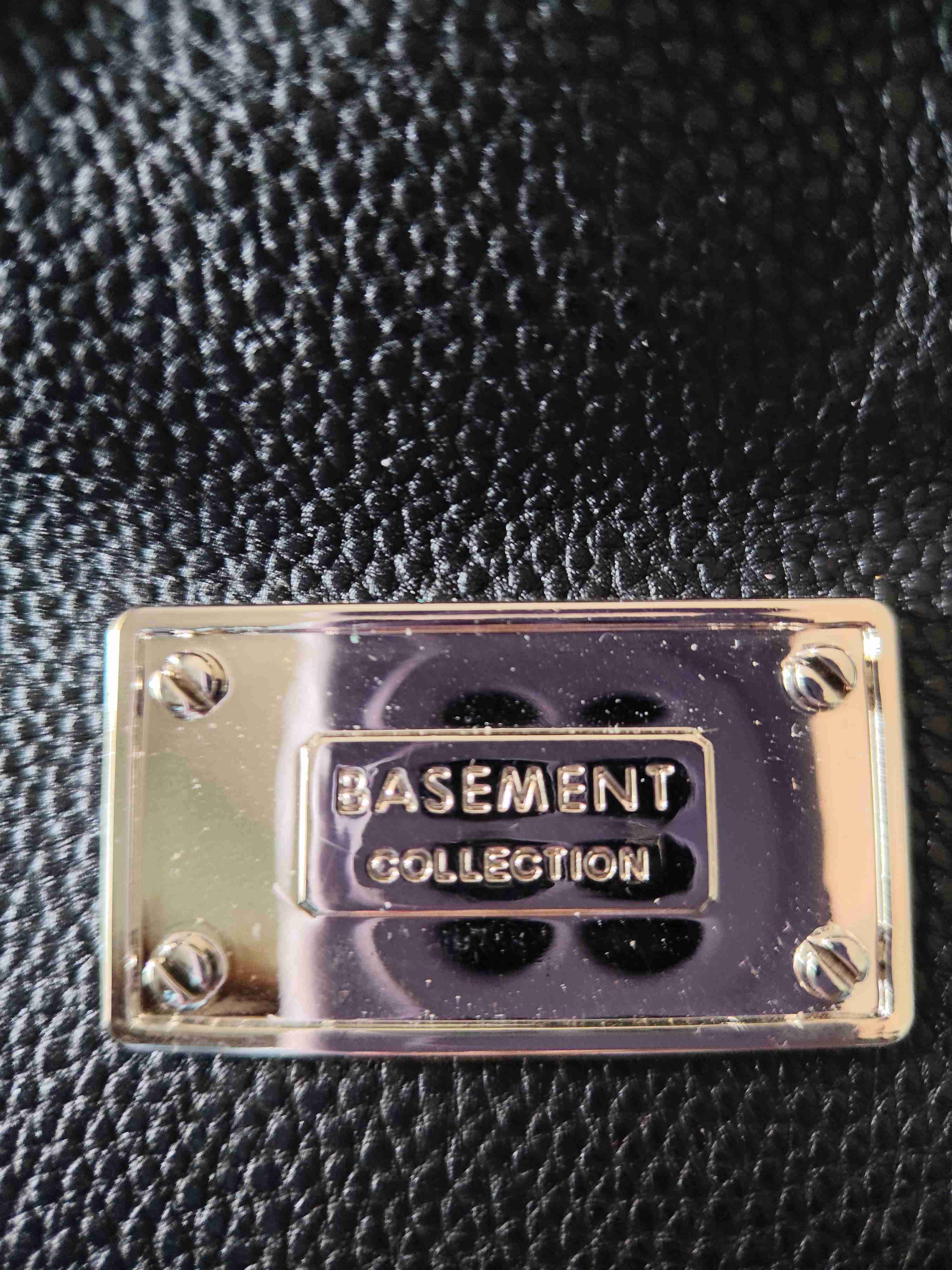 Bolso negro Basement - miniatura 2