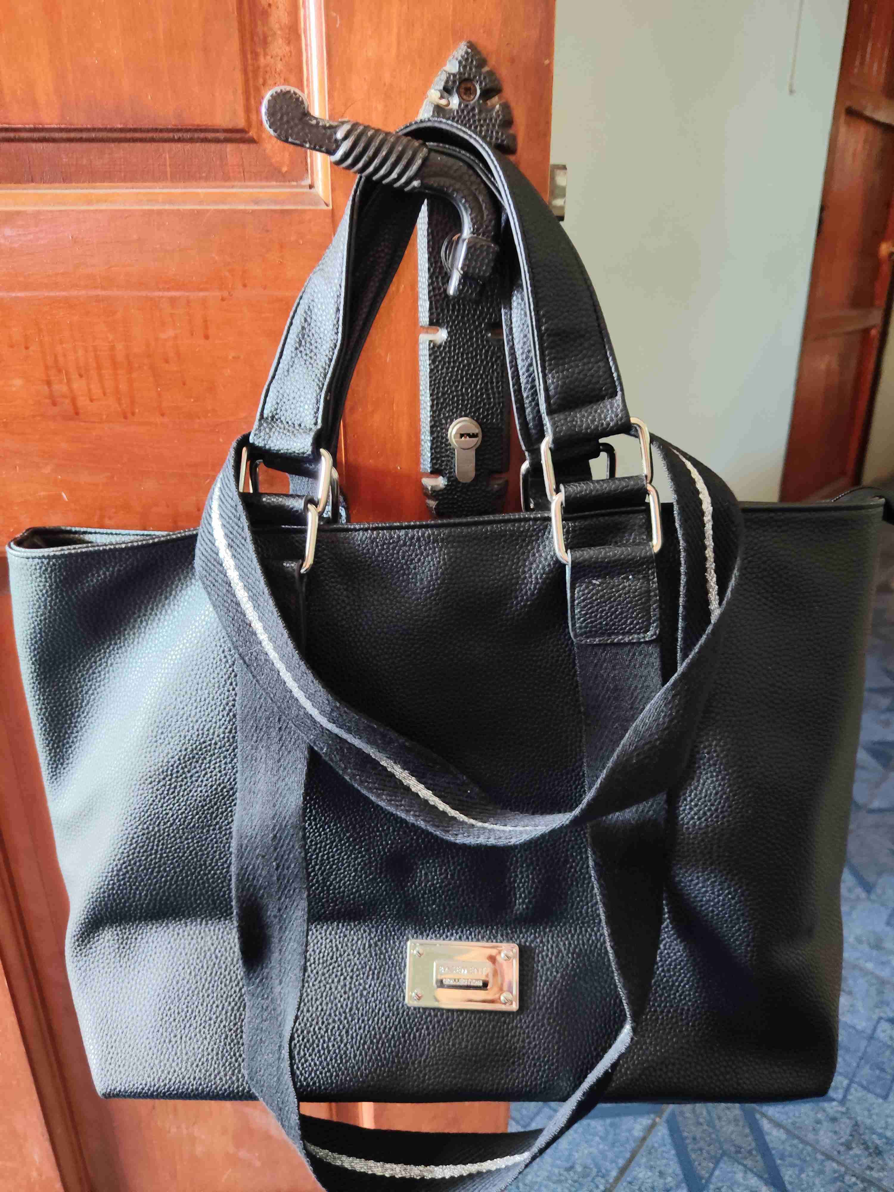 Bolso negro Basement - miniatura 3