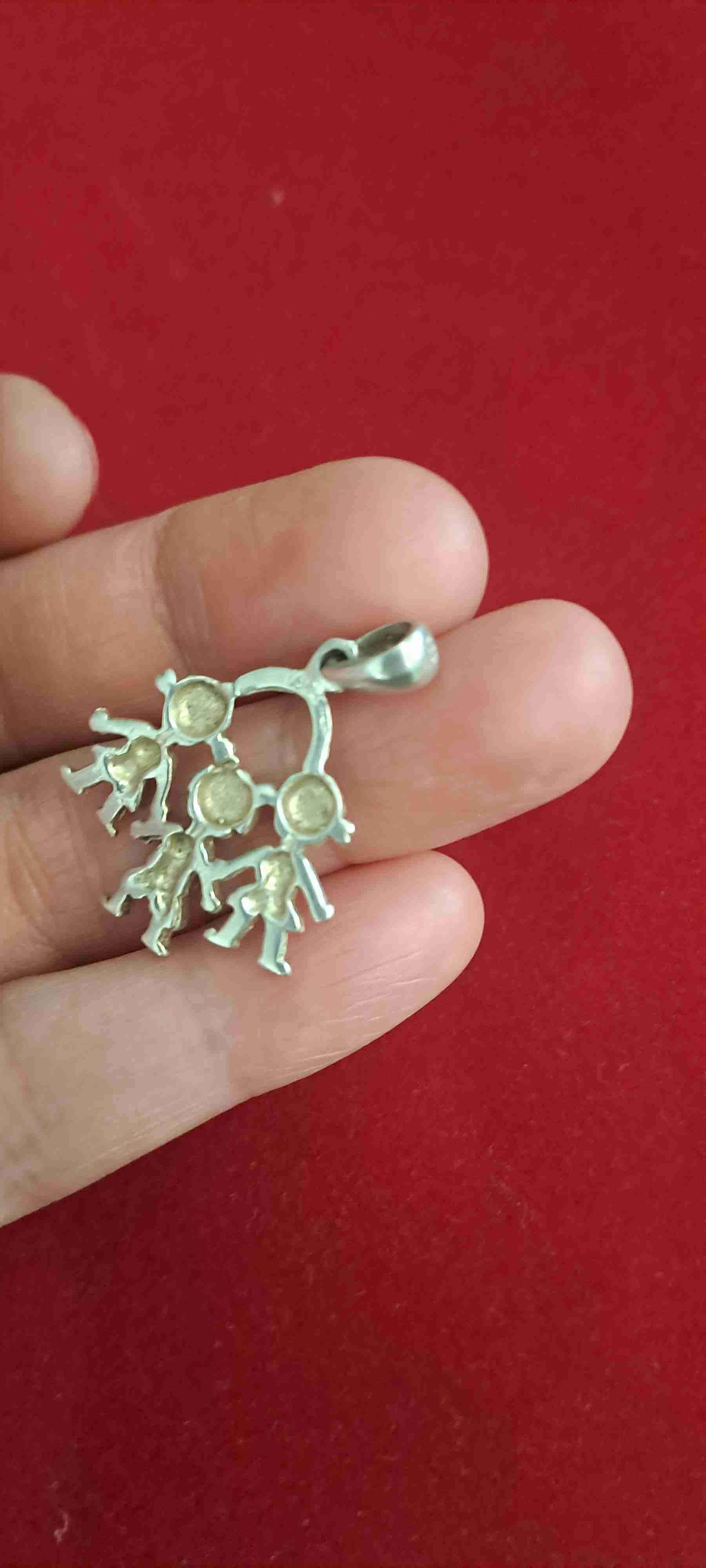 Dije de plata niños - miniatura 2