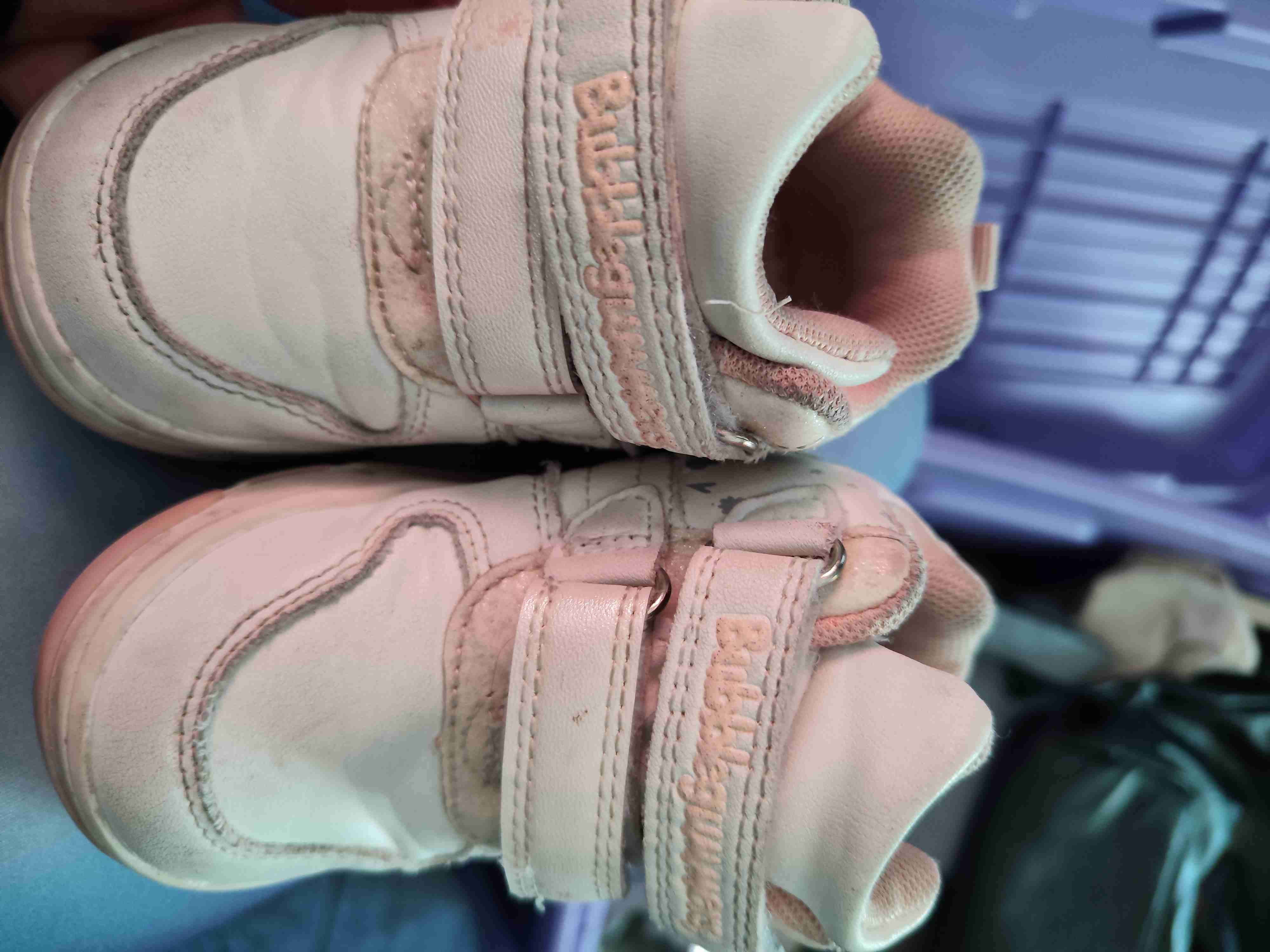 Zapatillas blancas para bebé, bubblegummers