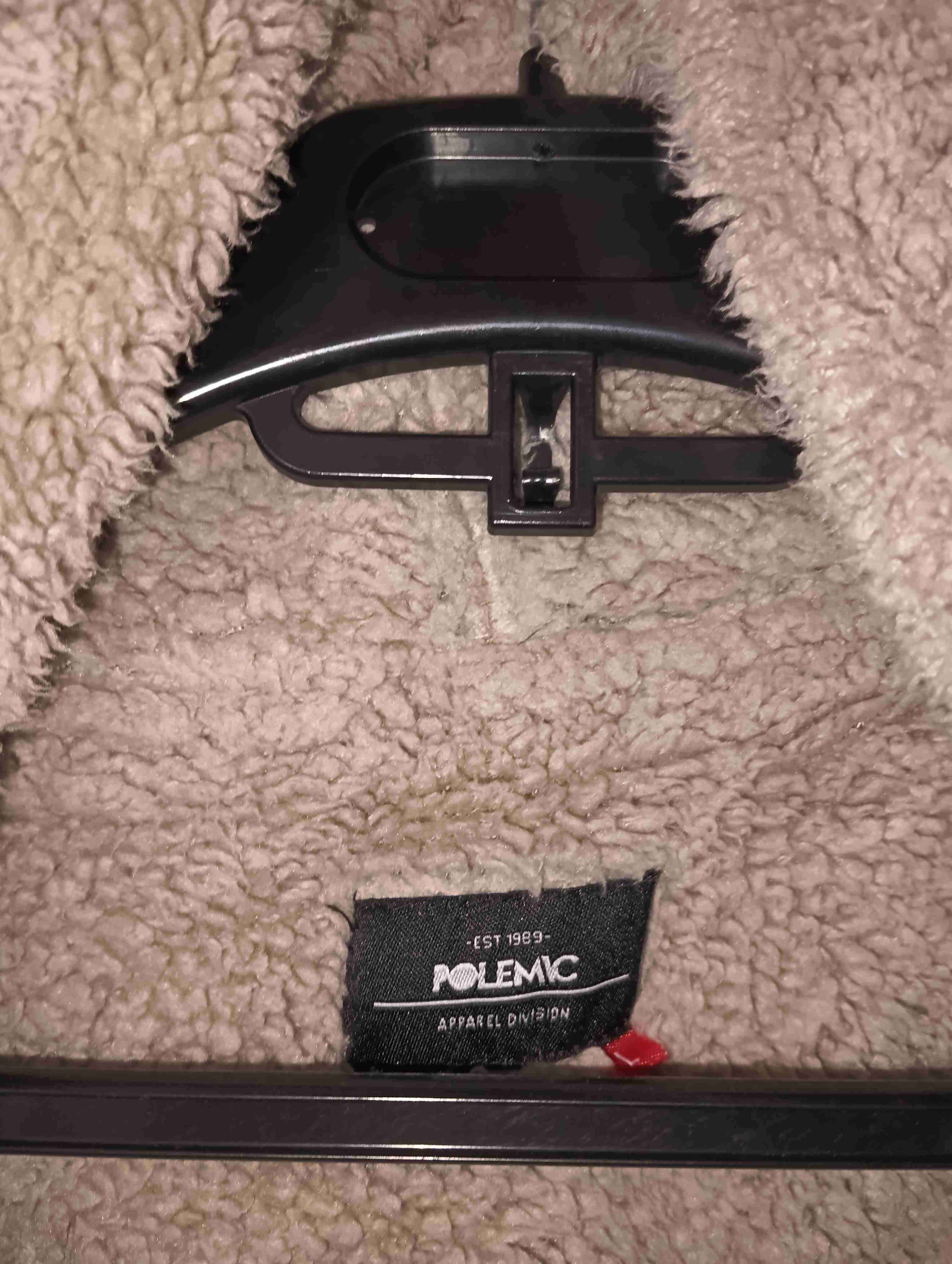 Chaqueta Polémic con capucha gris y azul - miniatura 6