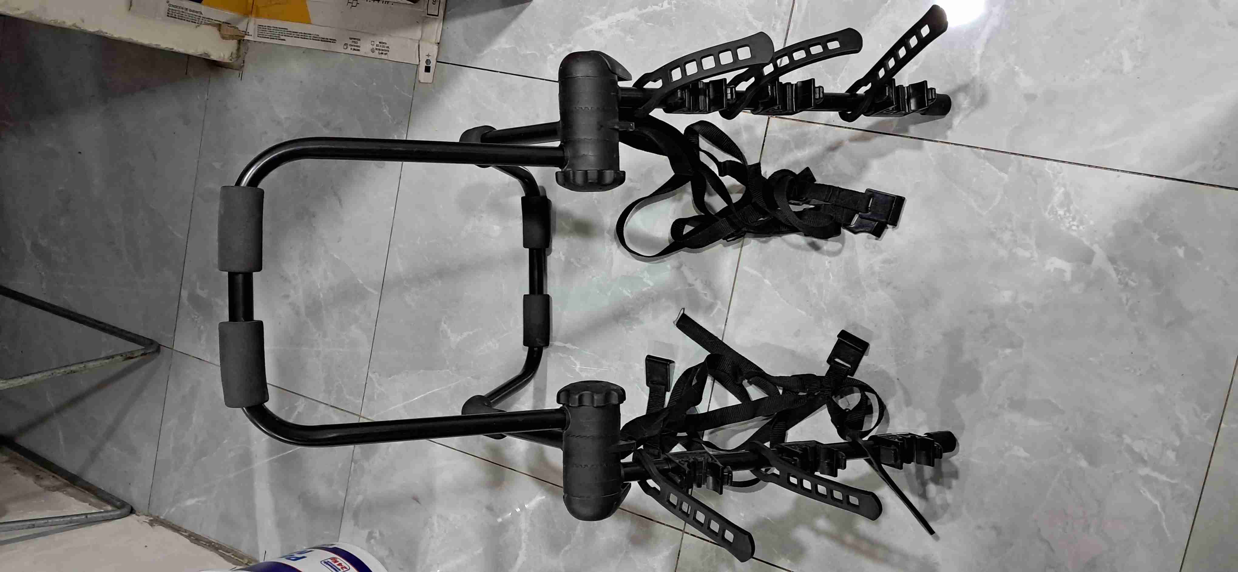 Portabicicletas para auto negro