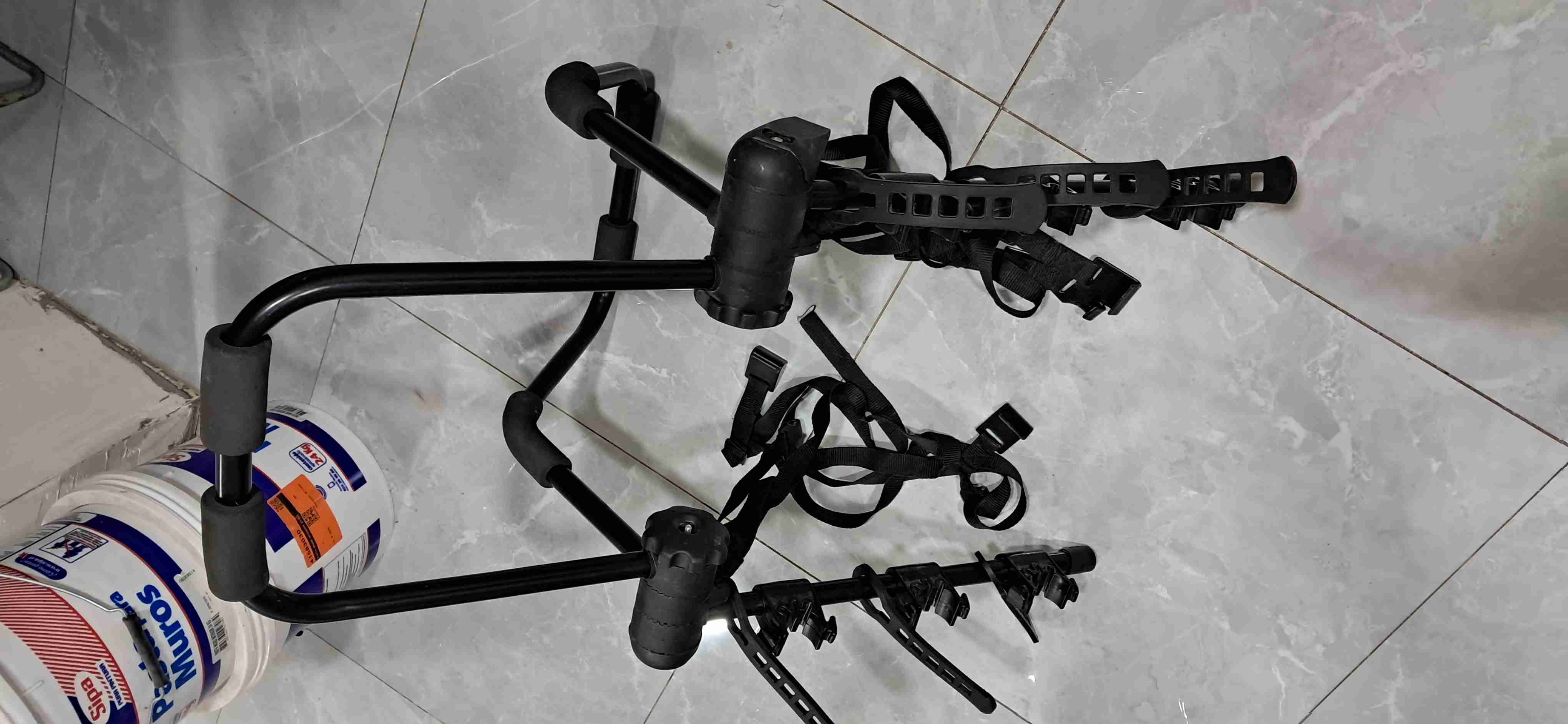 Portabicicletas para auto negro - 2