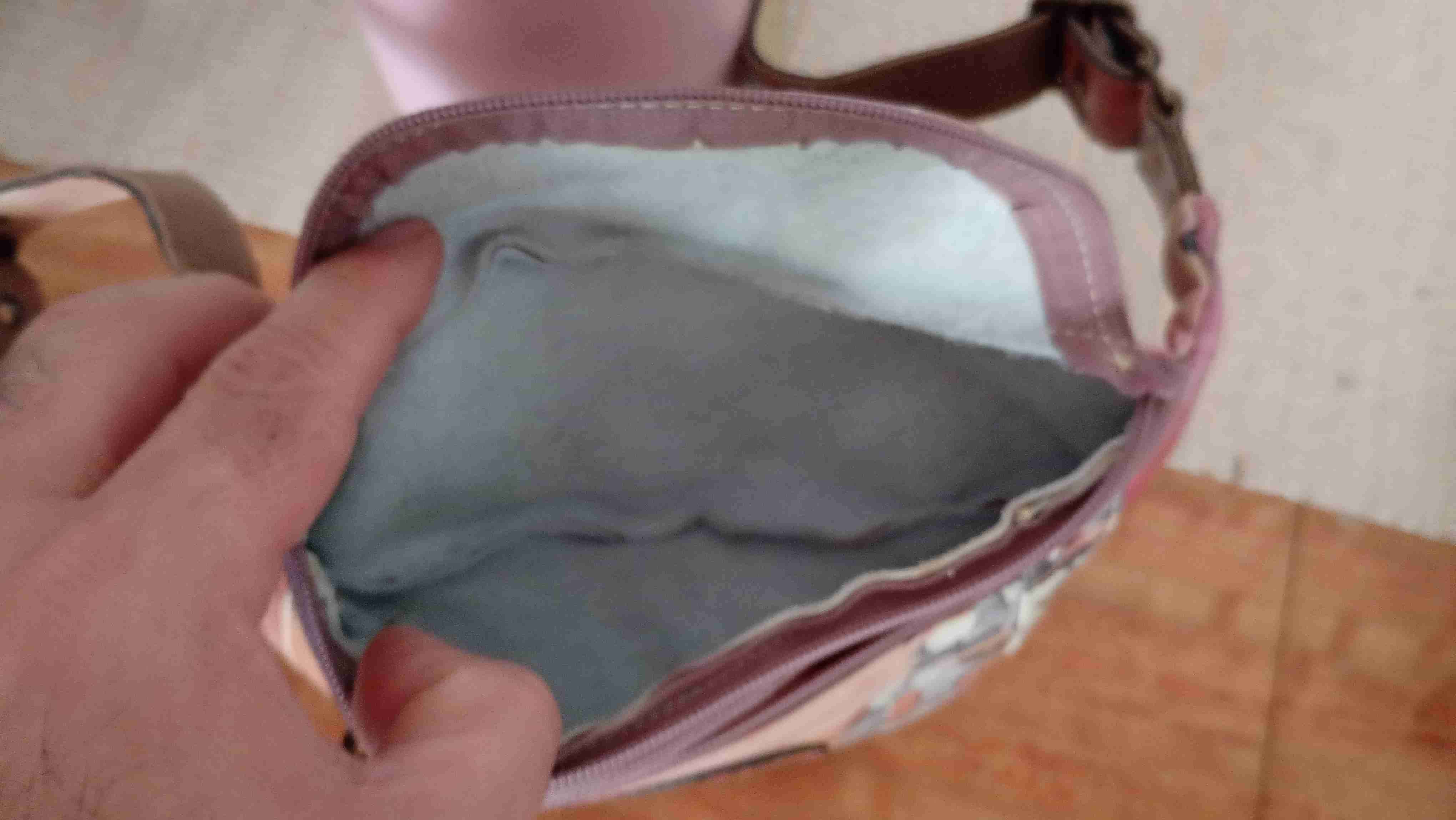 Banano cuero con estampado de flores - miniatura 2