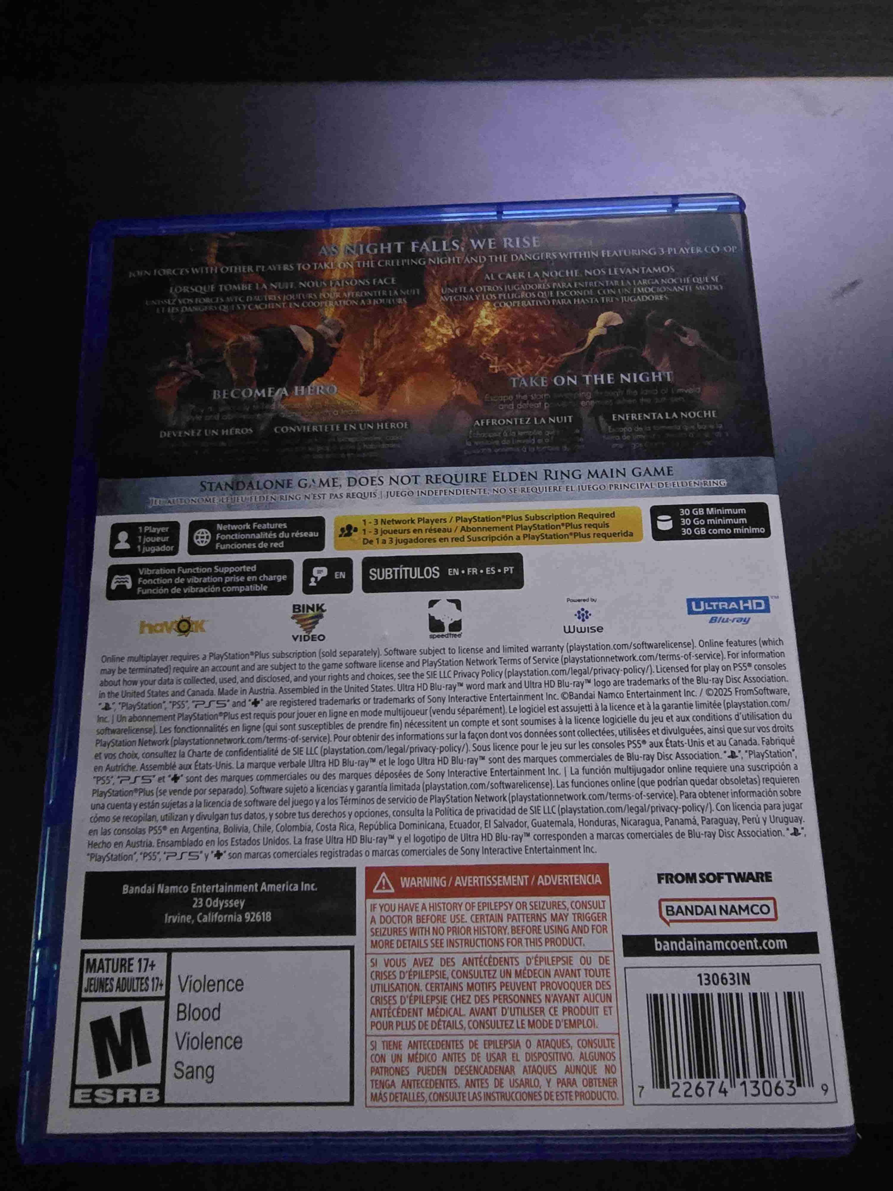Juego PS5 Elden Ring Nightreign - miniatura 2