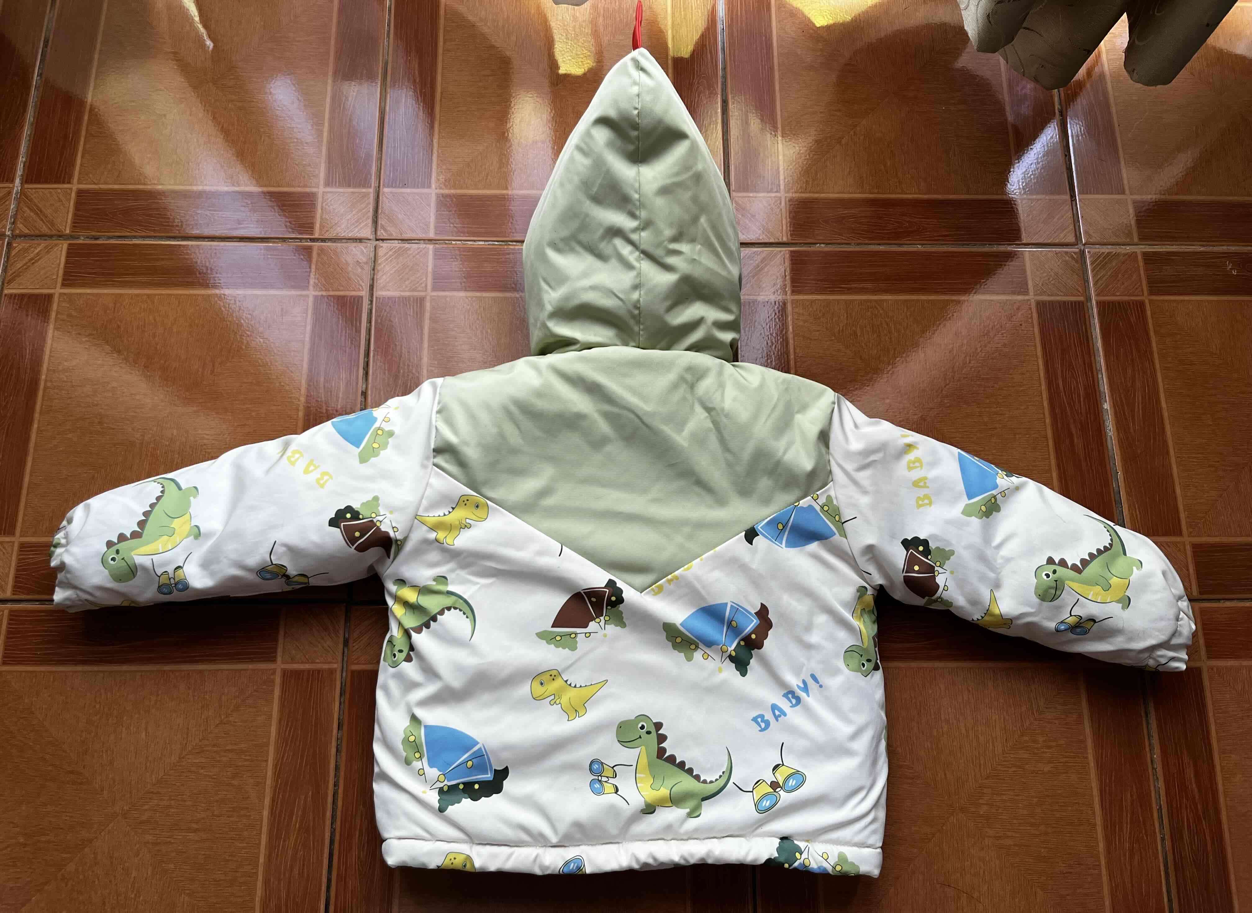 Chaqueta infantil dinos verdes - miniatura 3
