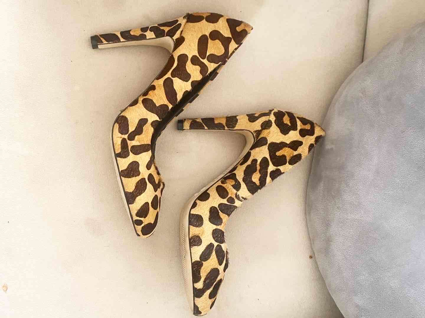 Tacones con estampado animal print - miniatura 2