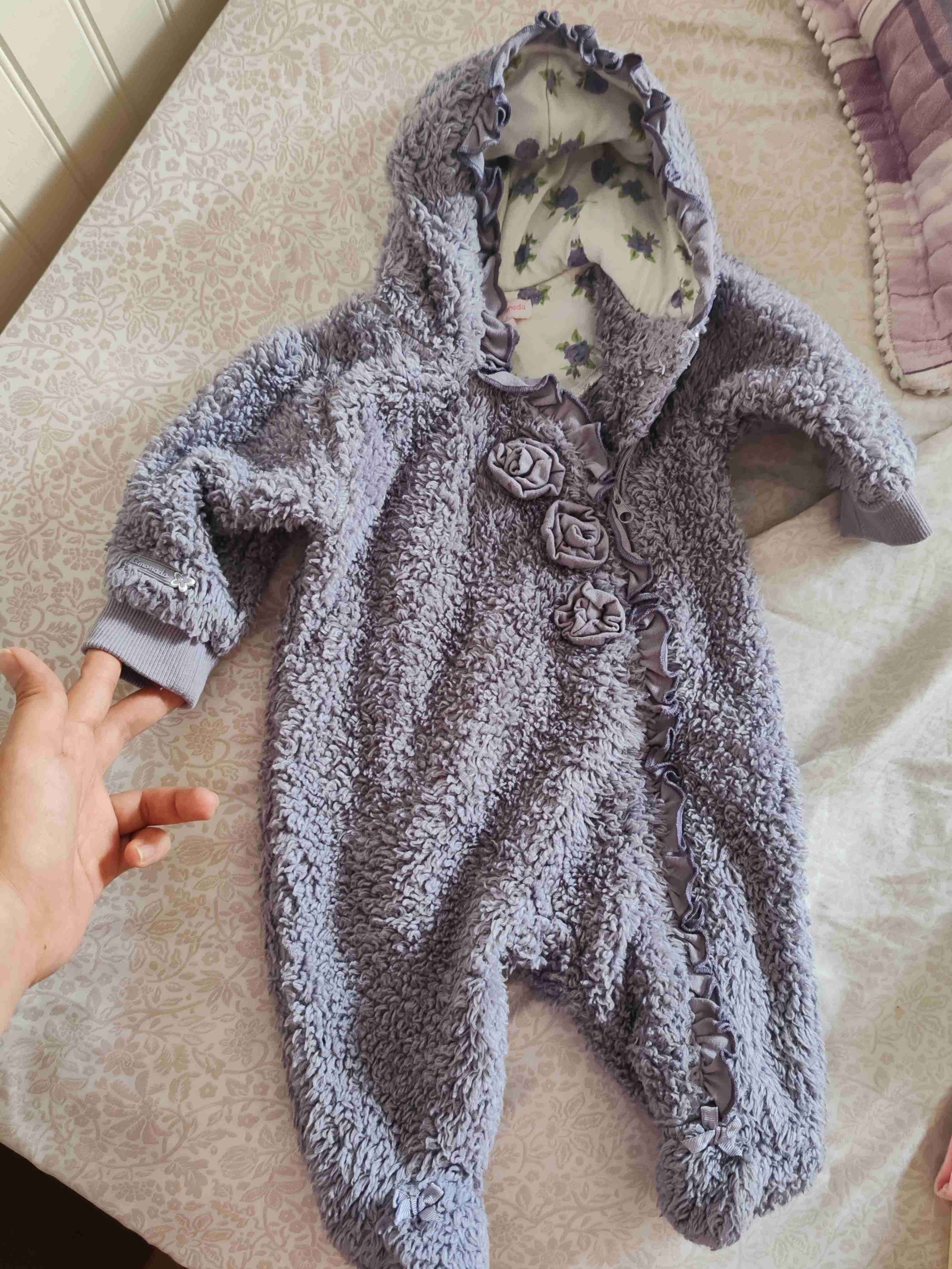 Vestido de mezclilla para niña - miniatura 3