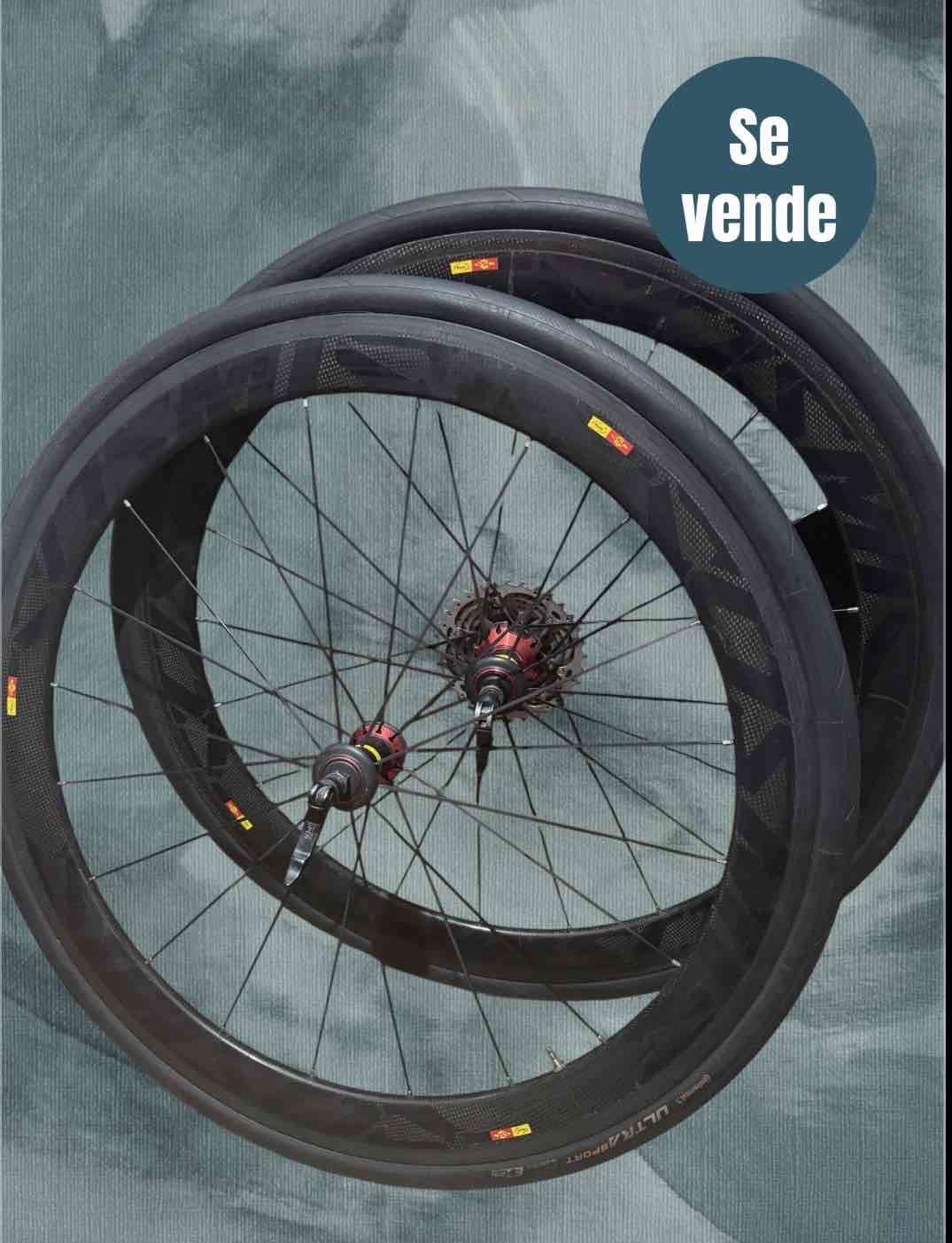 Ruedas Mavic Cosmic   de carbono 50mm