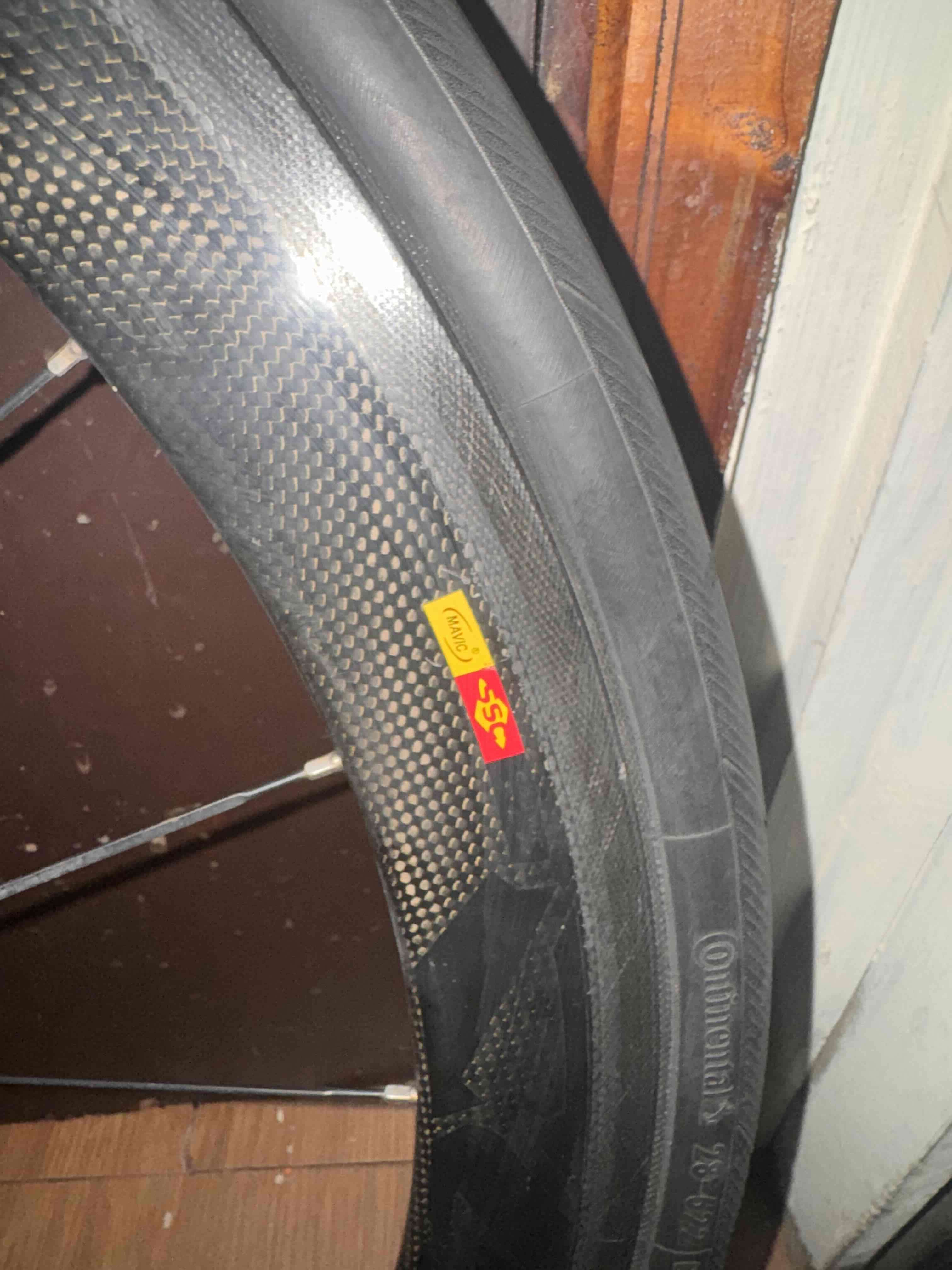 Ruedas Mavic Cosmic   de carbono 50mm - miniatura 5