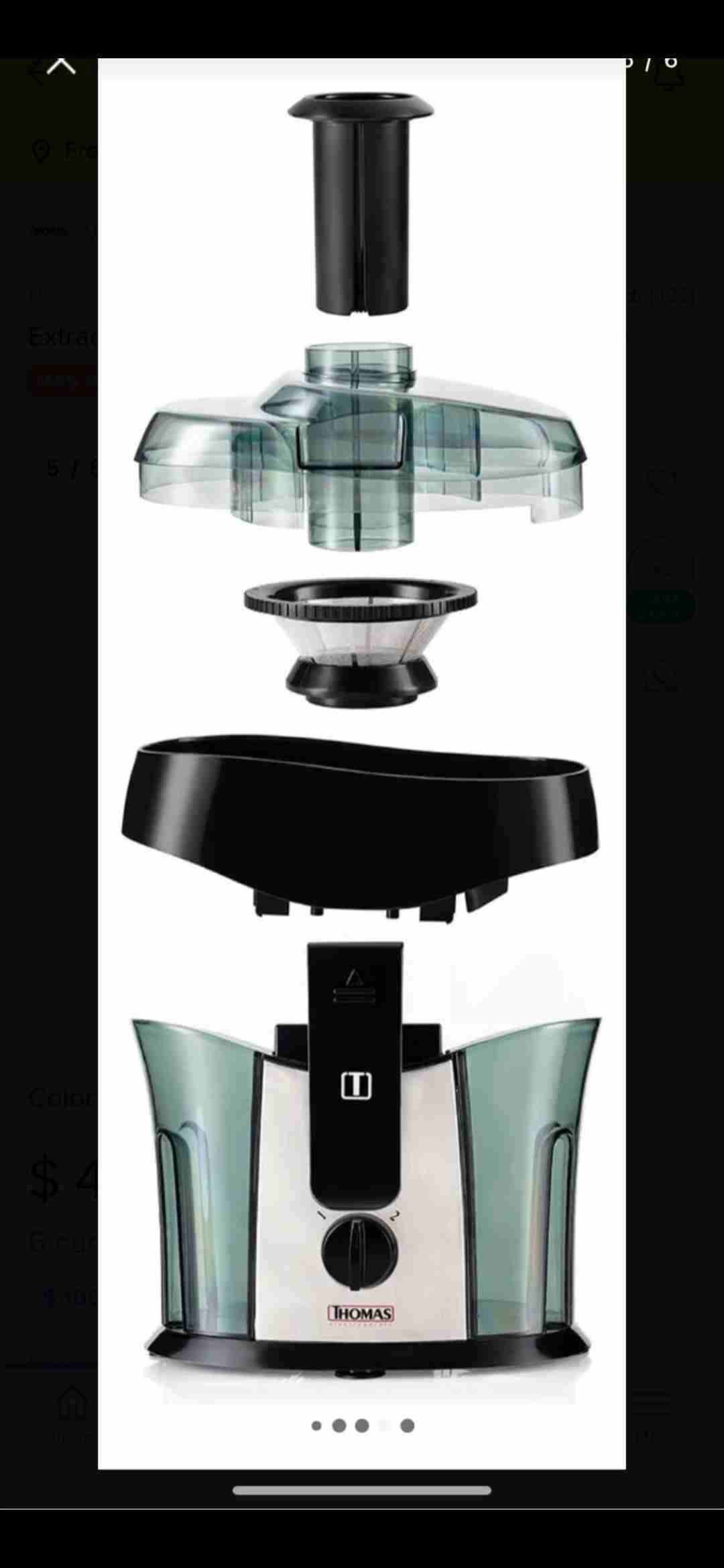 Extractor de jugos Thomas - miniatura 4