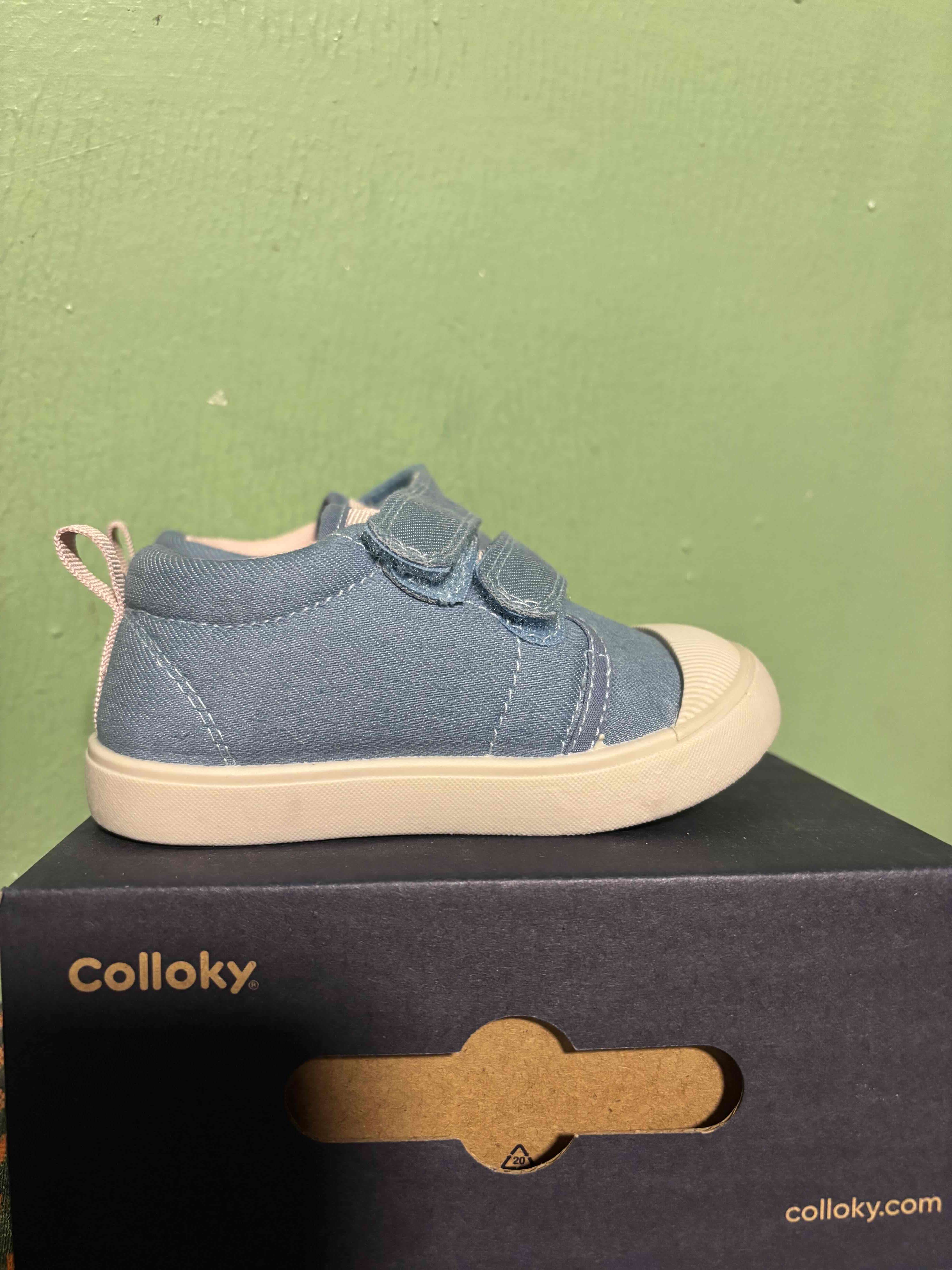 Zapatillas azul bebé Colloky