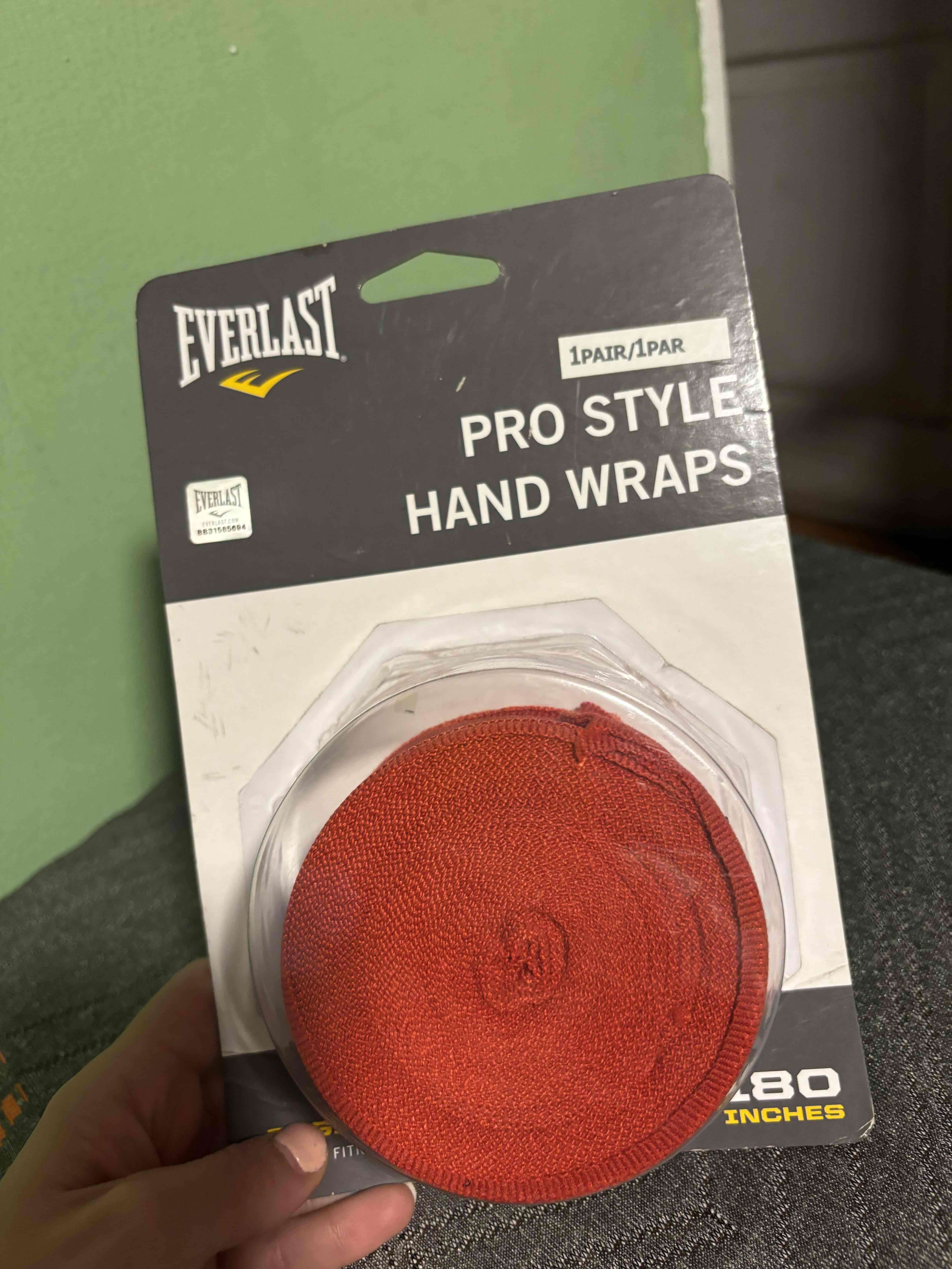 Vendas rojas Everlast de boxeo - miniatura 2