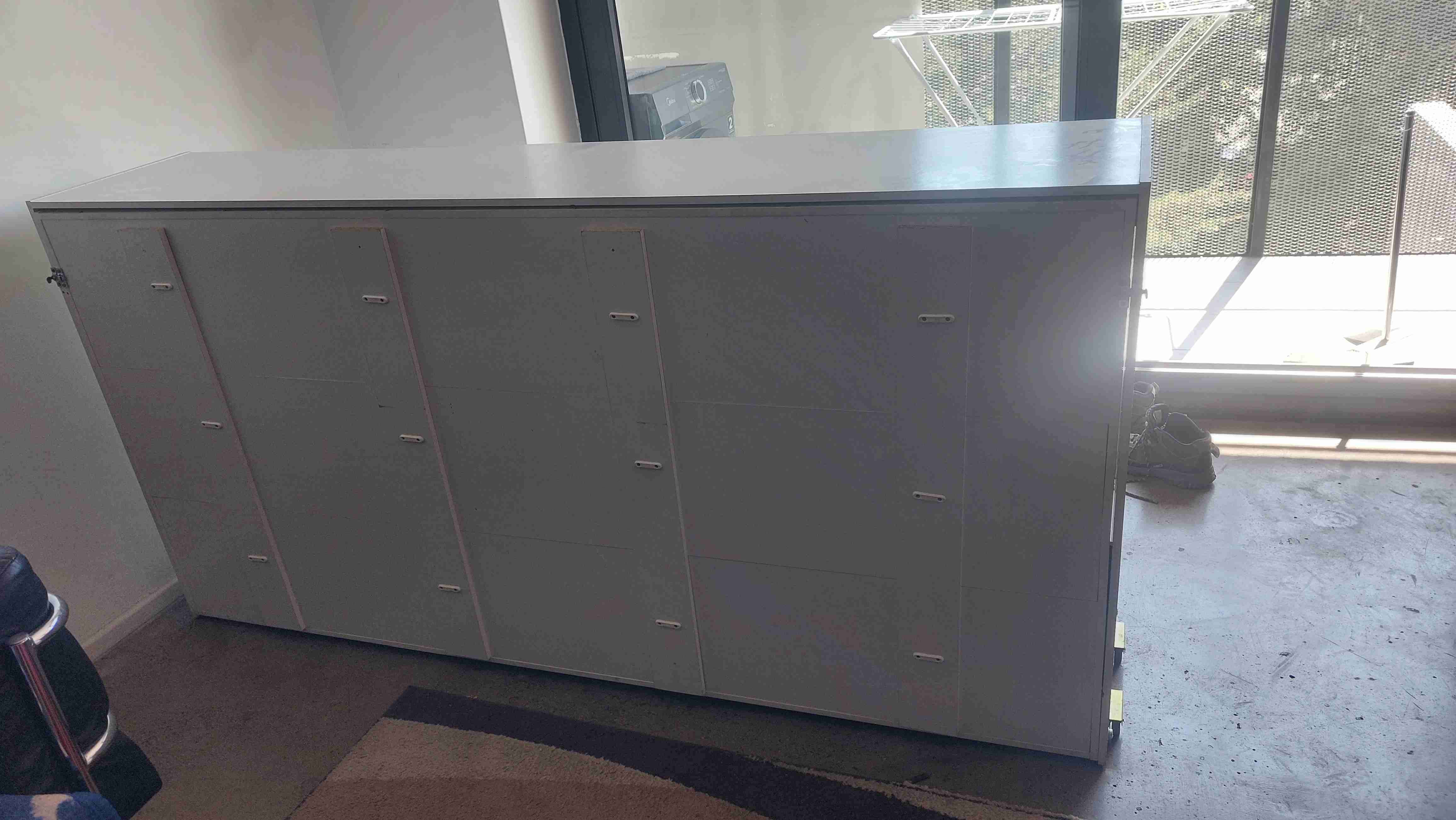 Camas plegables con colchones grises incluidos - miniatura 6