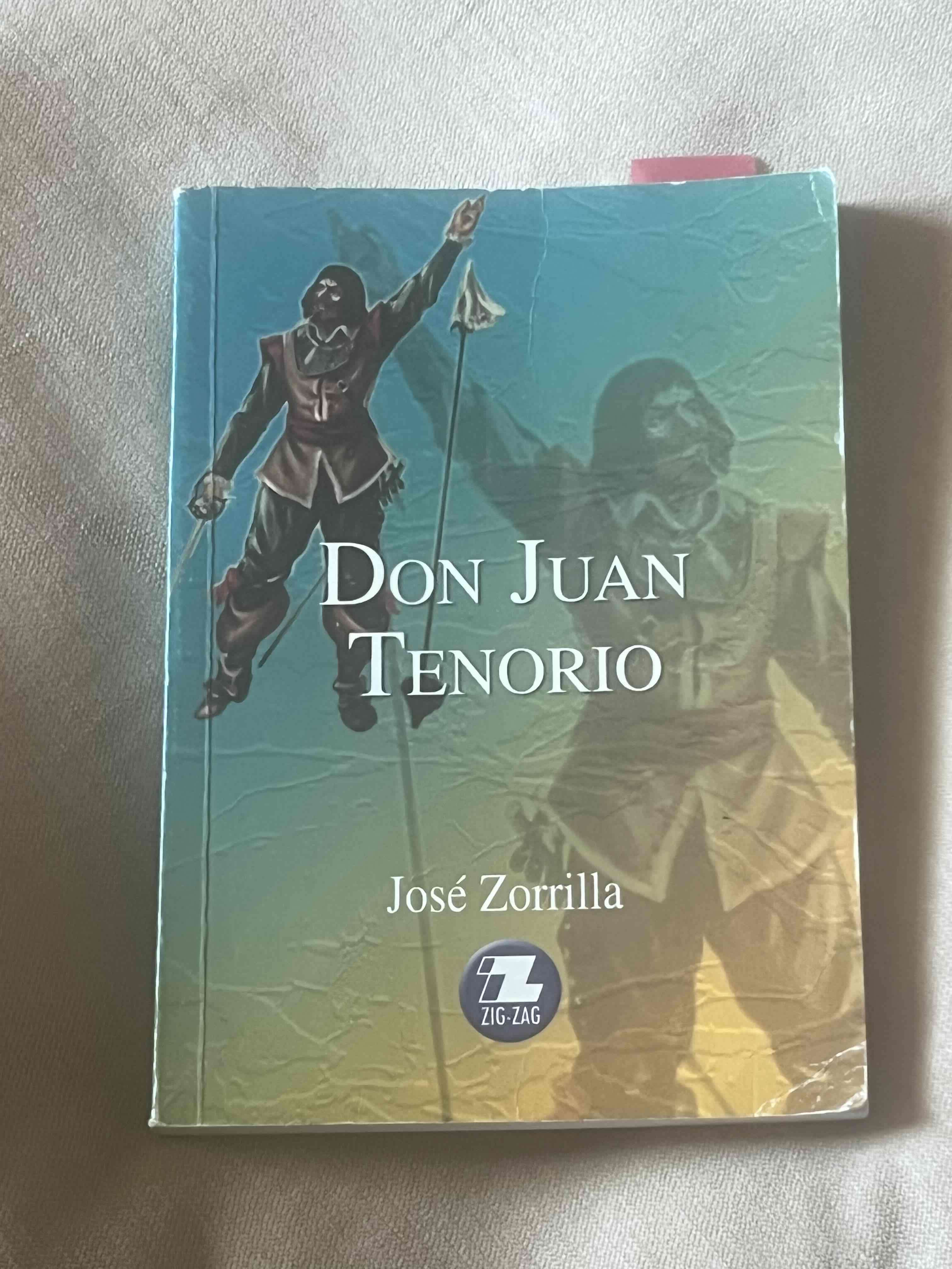 Libro 'Don Juan Tenorio' de José Zorrilla