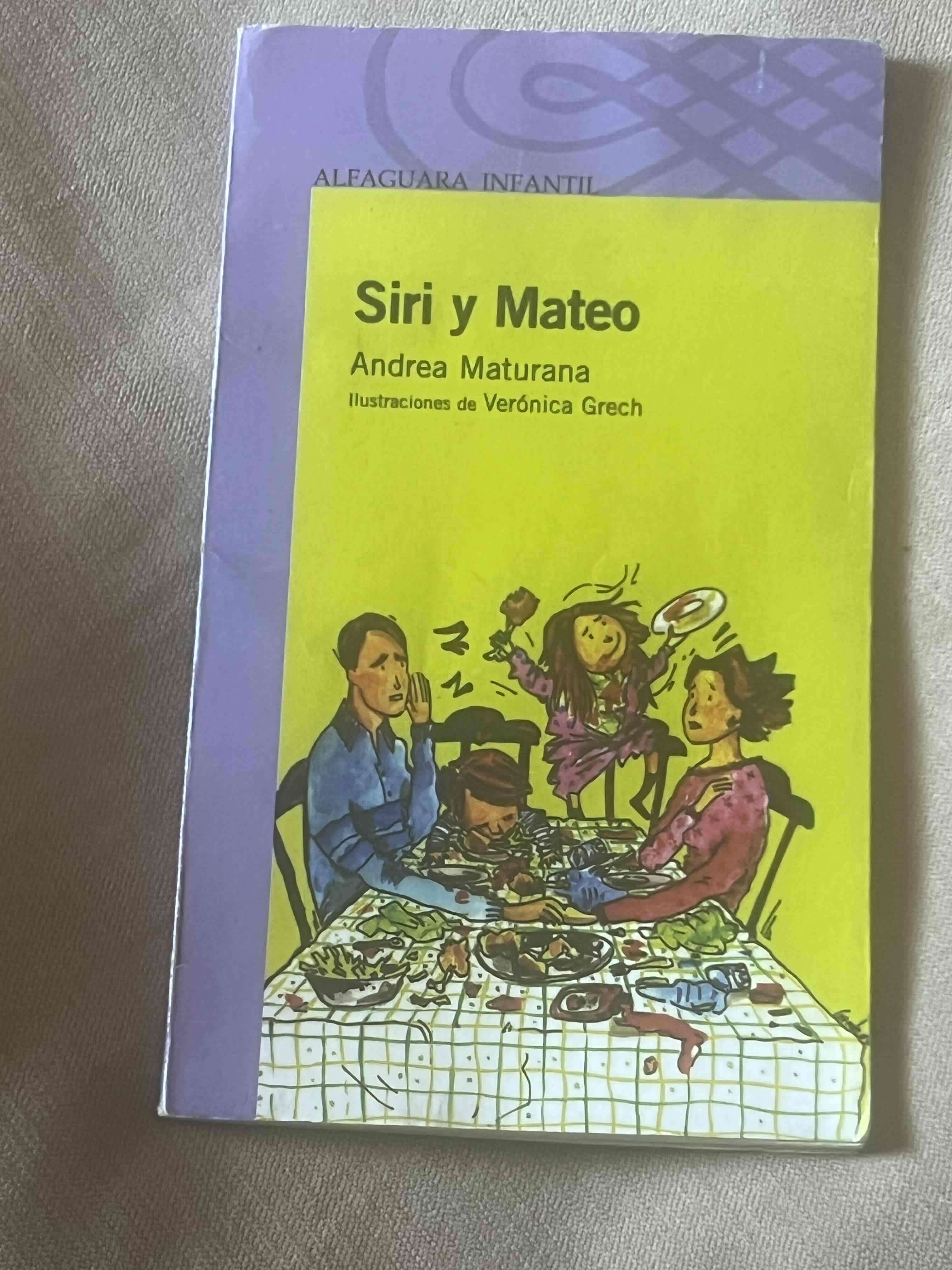 Libro Siri y Mateo