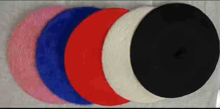 Boina de lana azul - miniatura 2