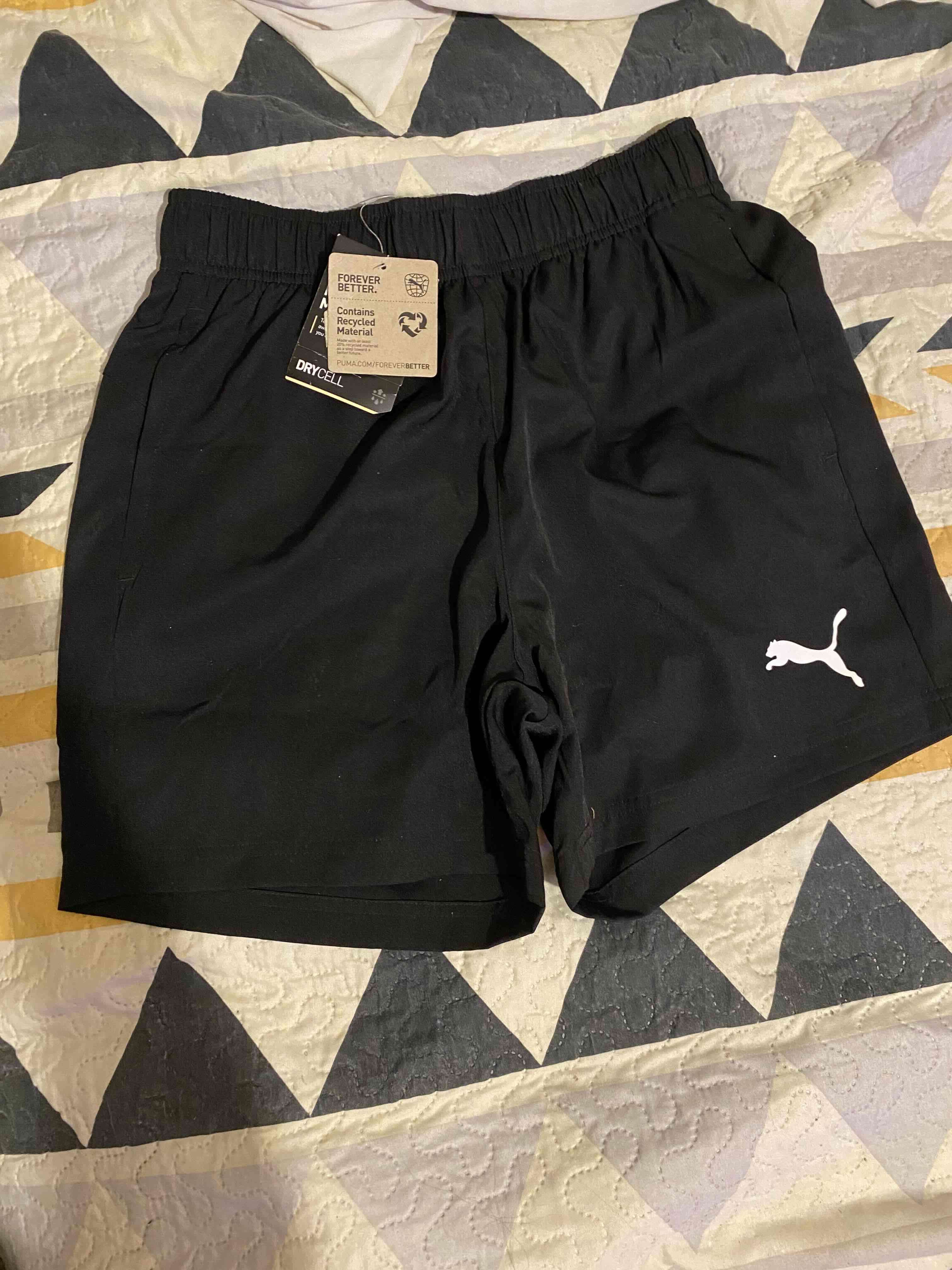 Short deportivo negro Puma - miniatura 2