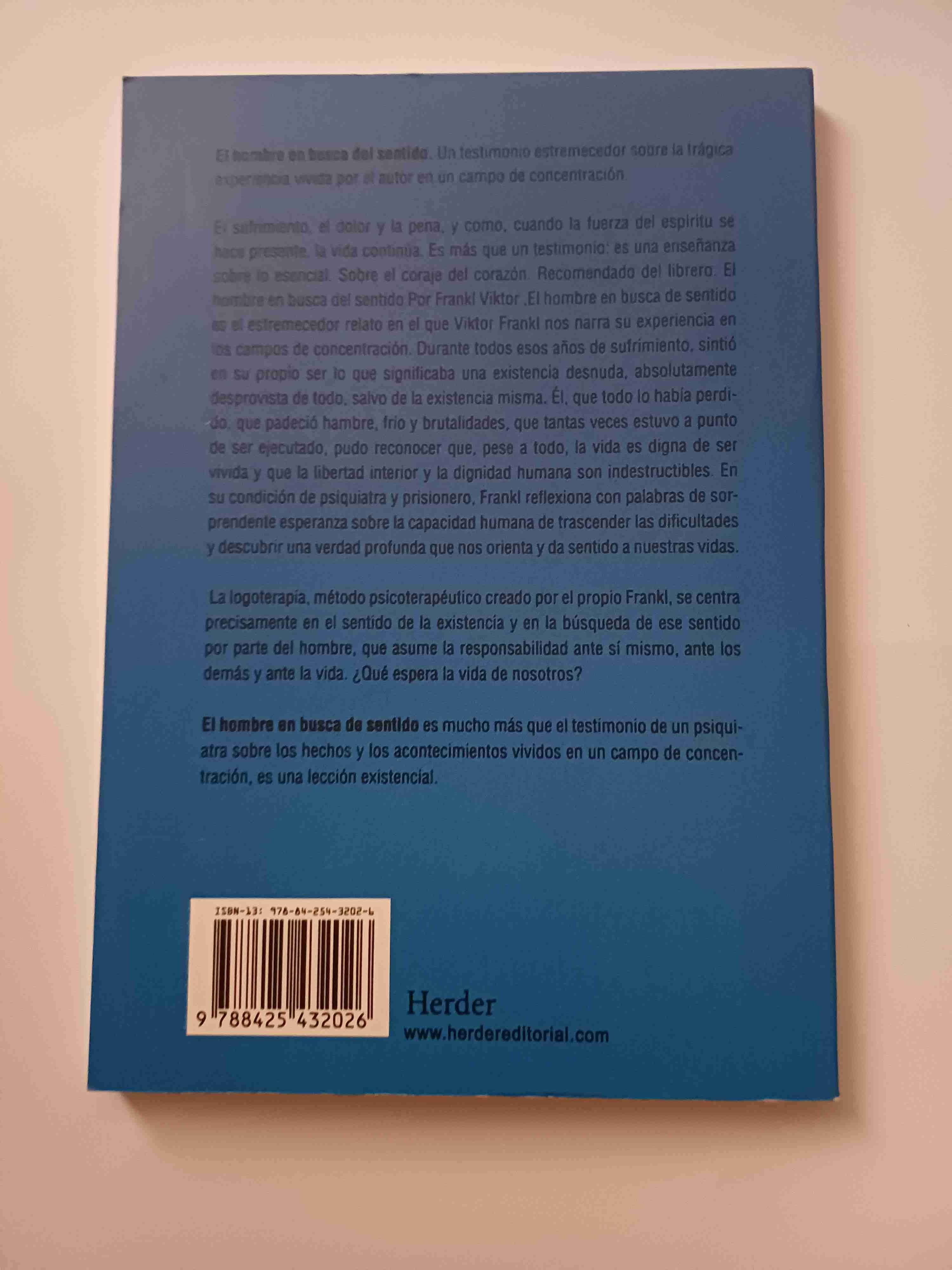 Libro 'El hombre en busca de sentido' - miniatura 2