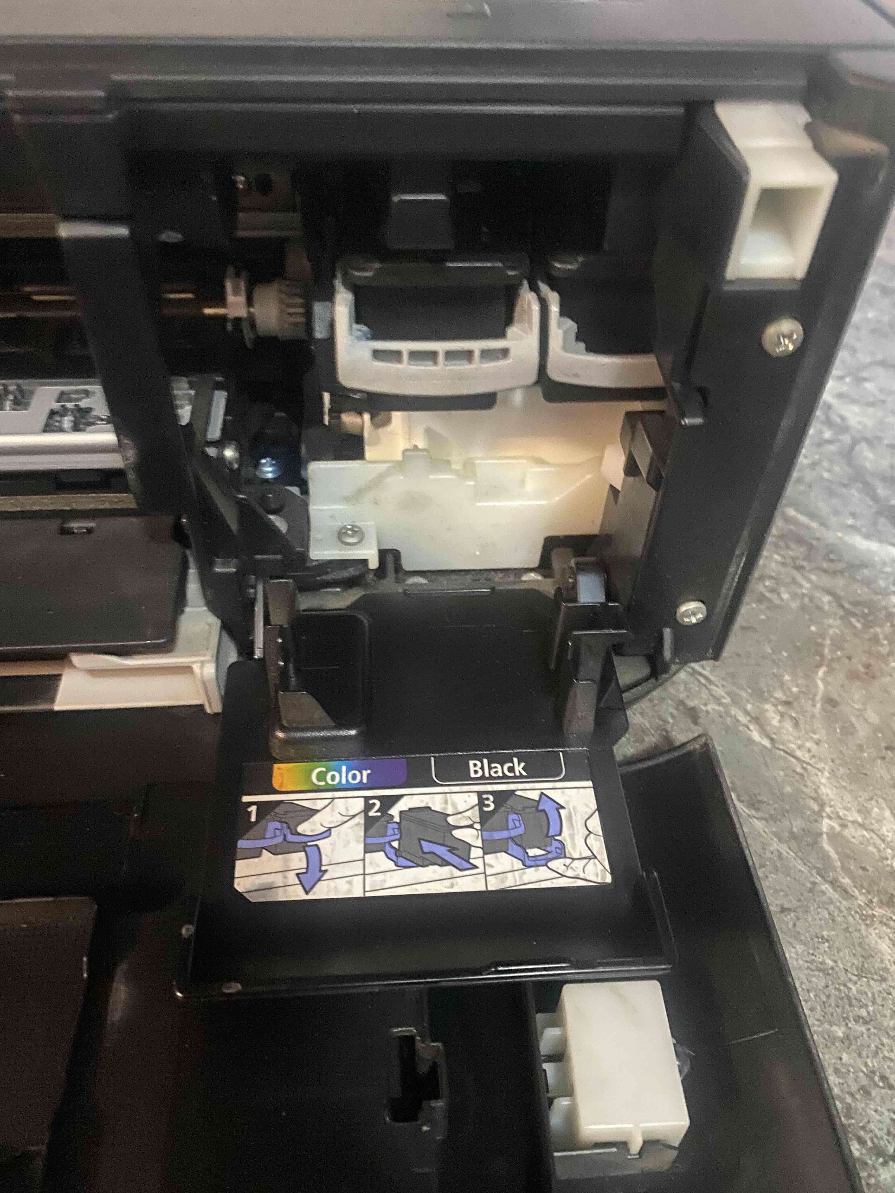 Impresora Canon PIXMA negra - miniatura 3