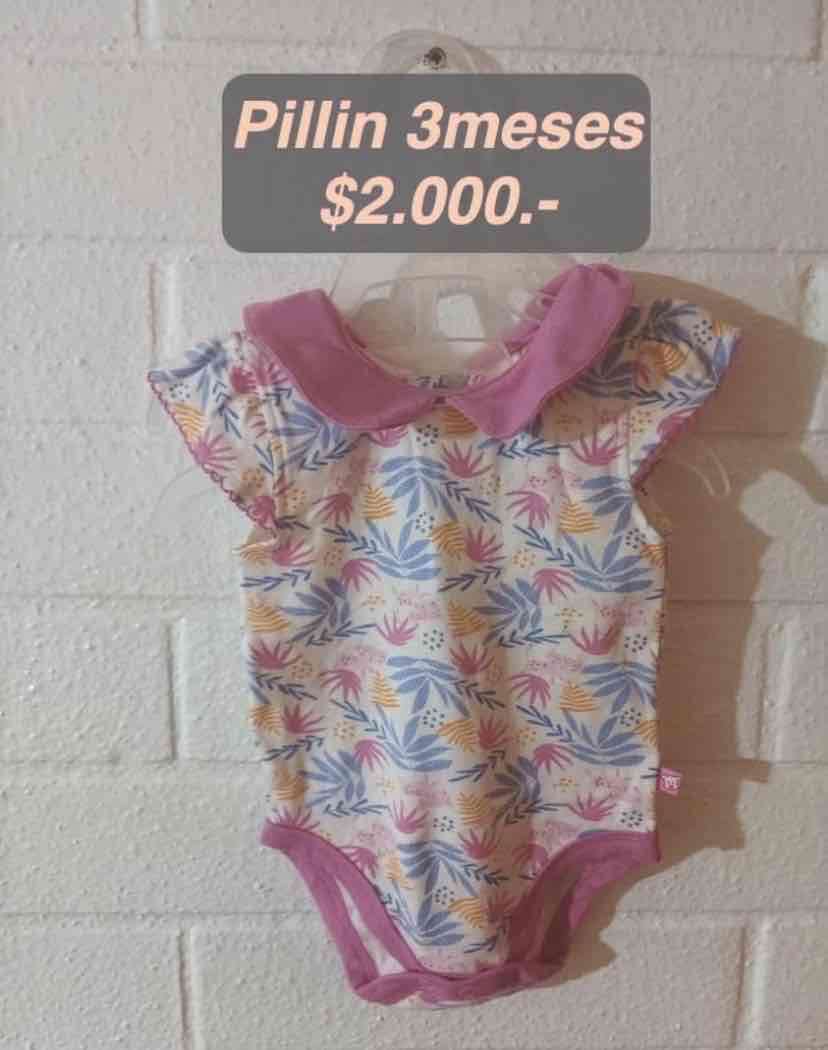 Body bebé estampado 3 meses