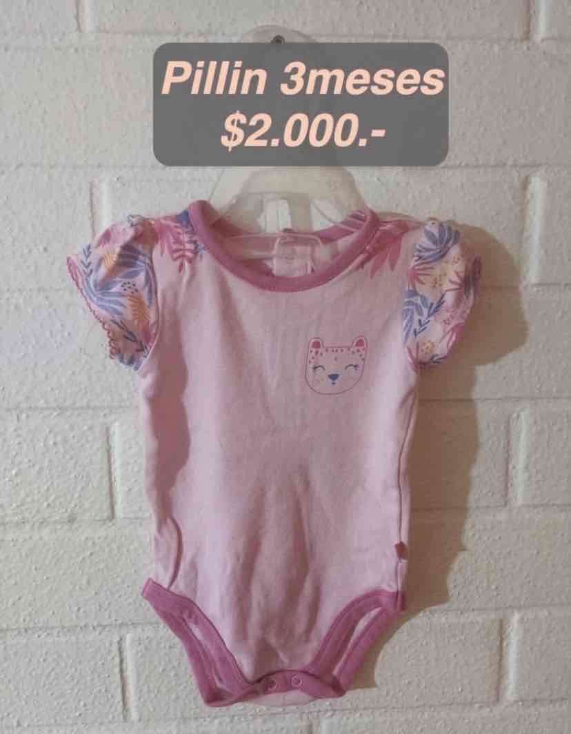 Body bebé estampado 3 meses - miniatura 2