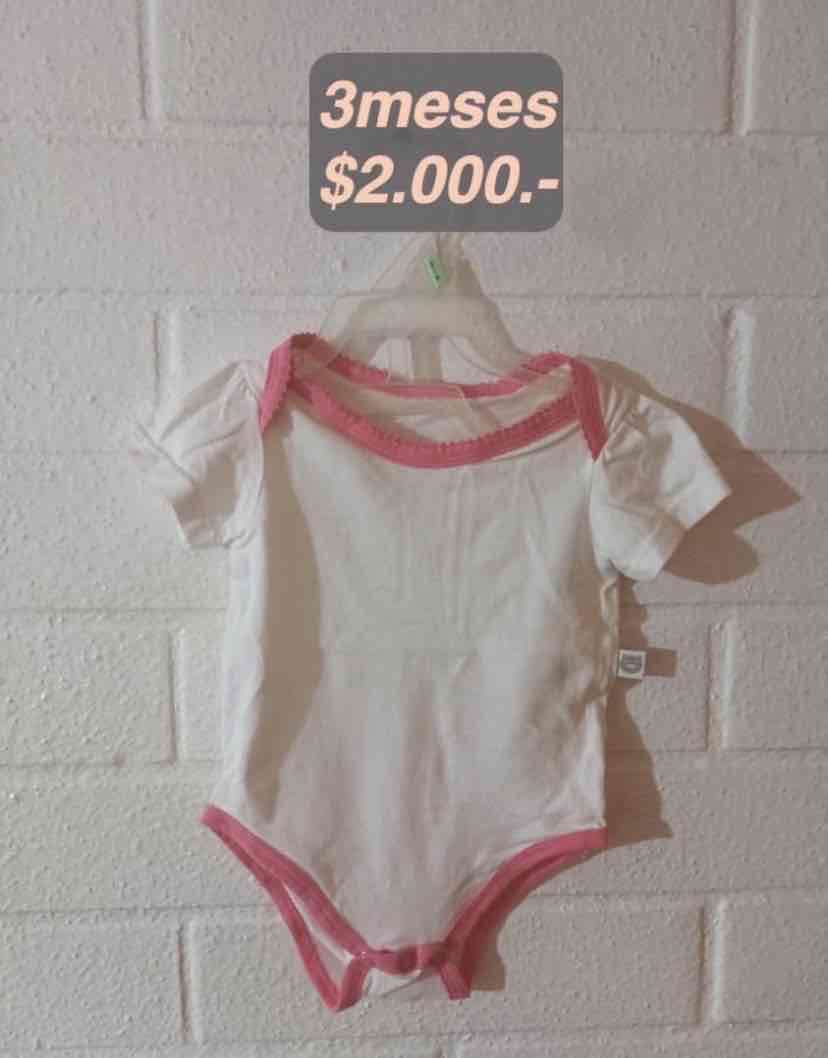 Body bebé estampado 3 meses - miniatura 3