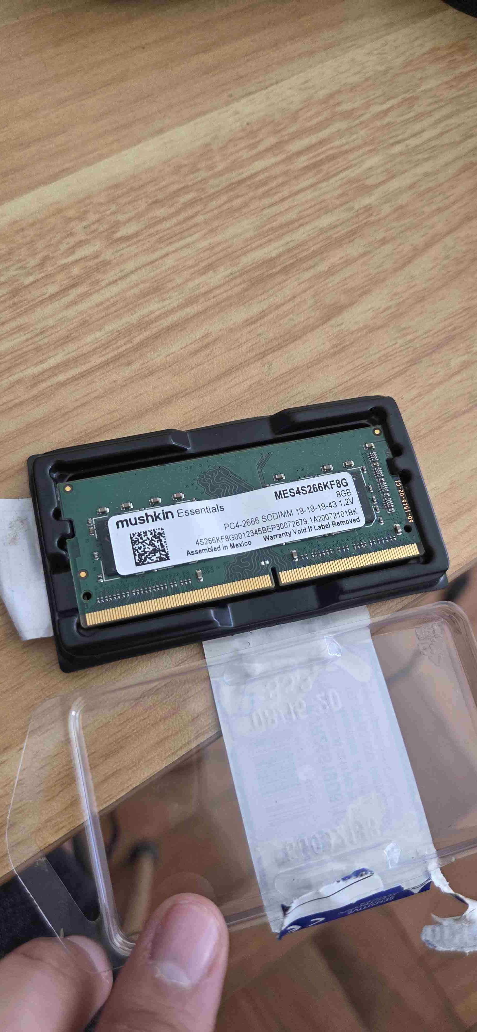 Memoria RAM DDR4 Mushkin 8GB SODIMM