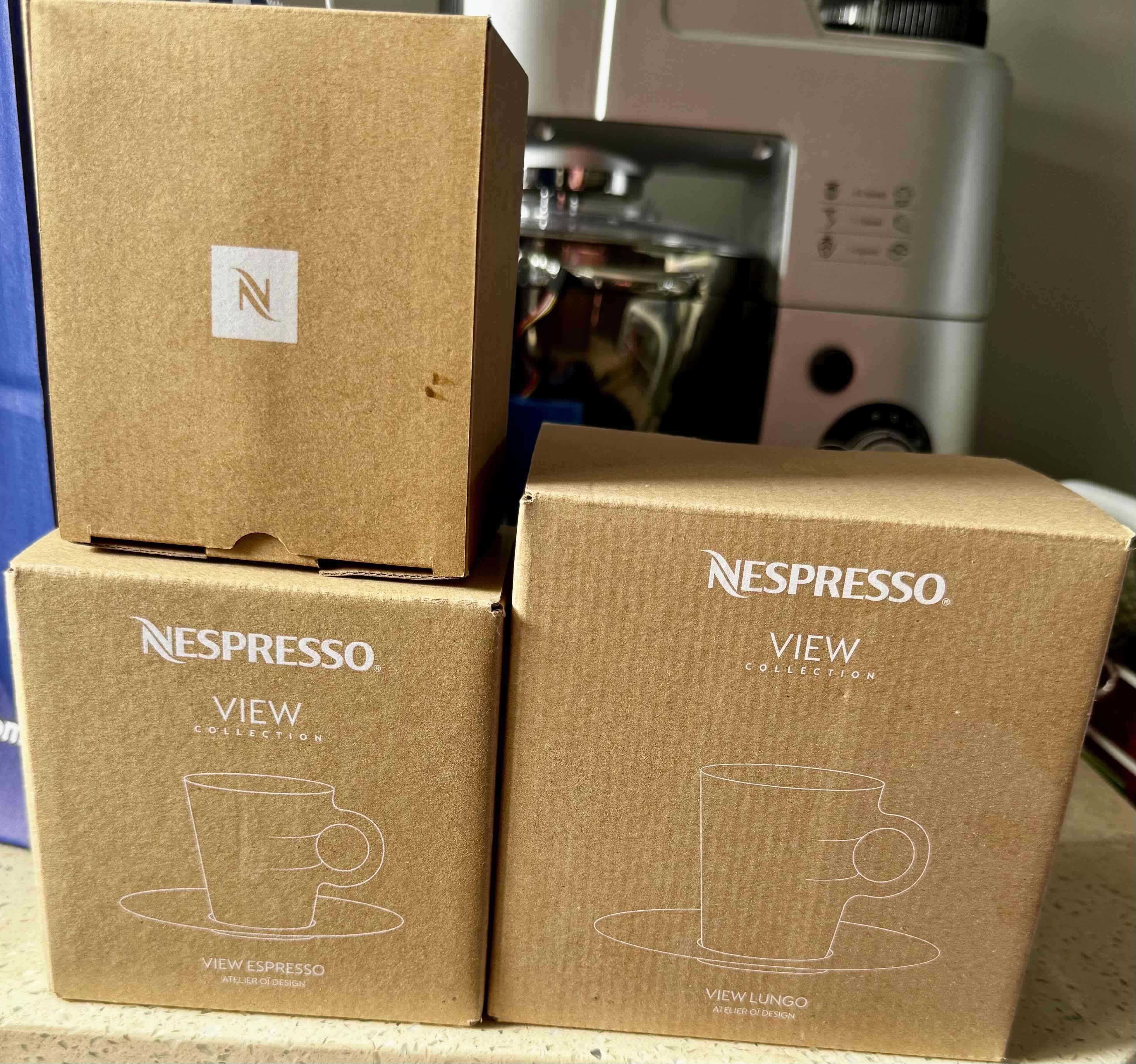 Pack de tazas Nespresso View + Kit Barista