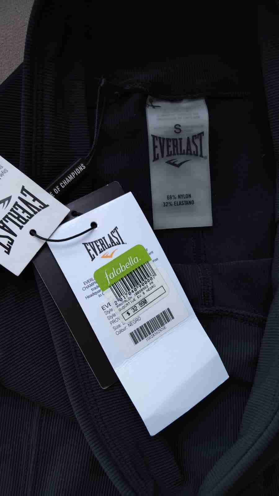 Pantalones deportivos negros Everlast - miniatura 2